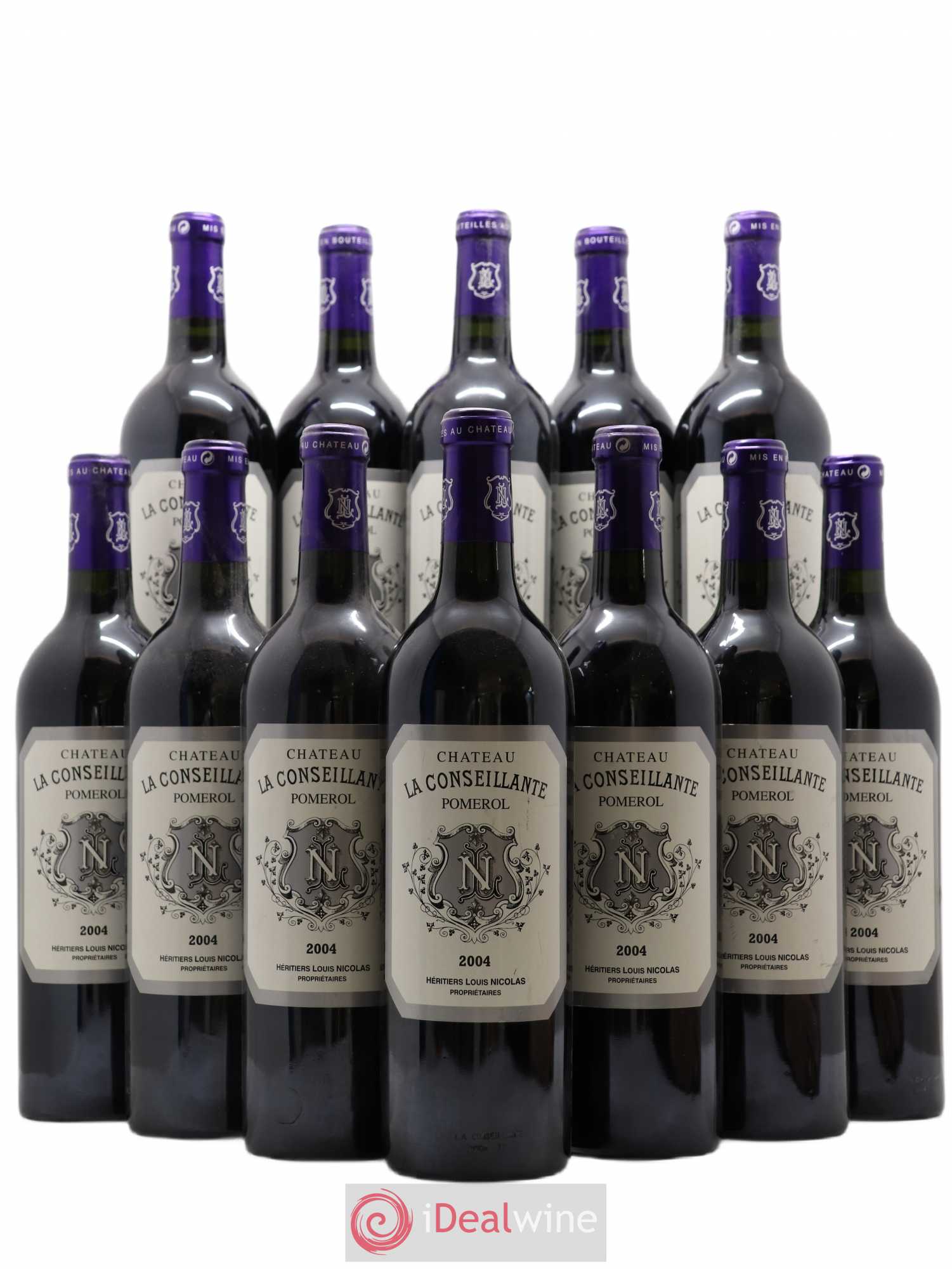 Château la Conseillante 2004 - Lot de 12 bouteilles - 0