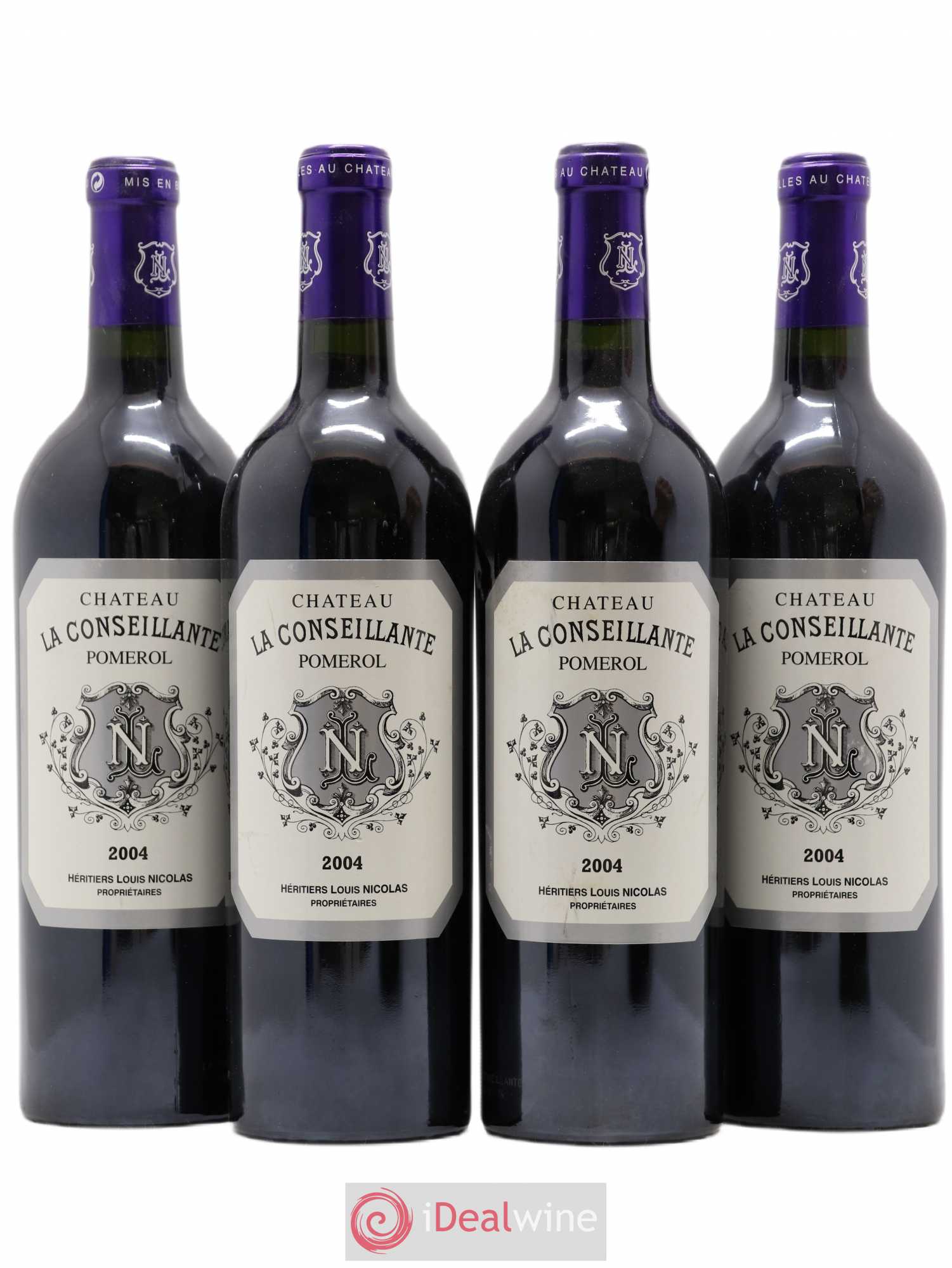 Château la Conseillante 2004 - Lot de 4 bouteilles - 0