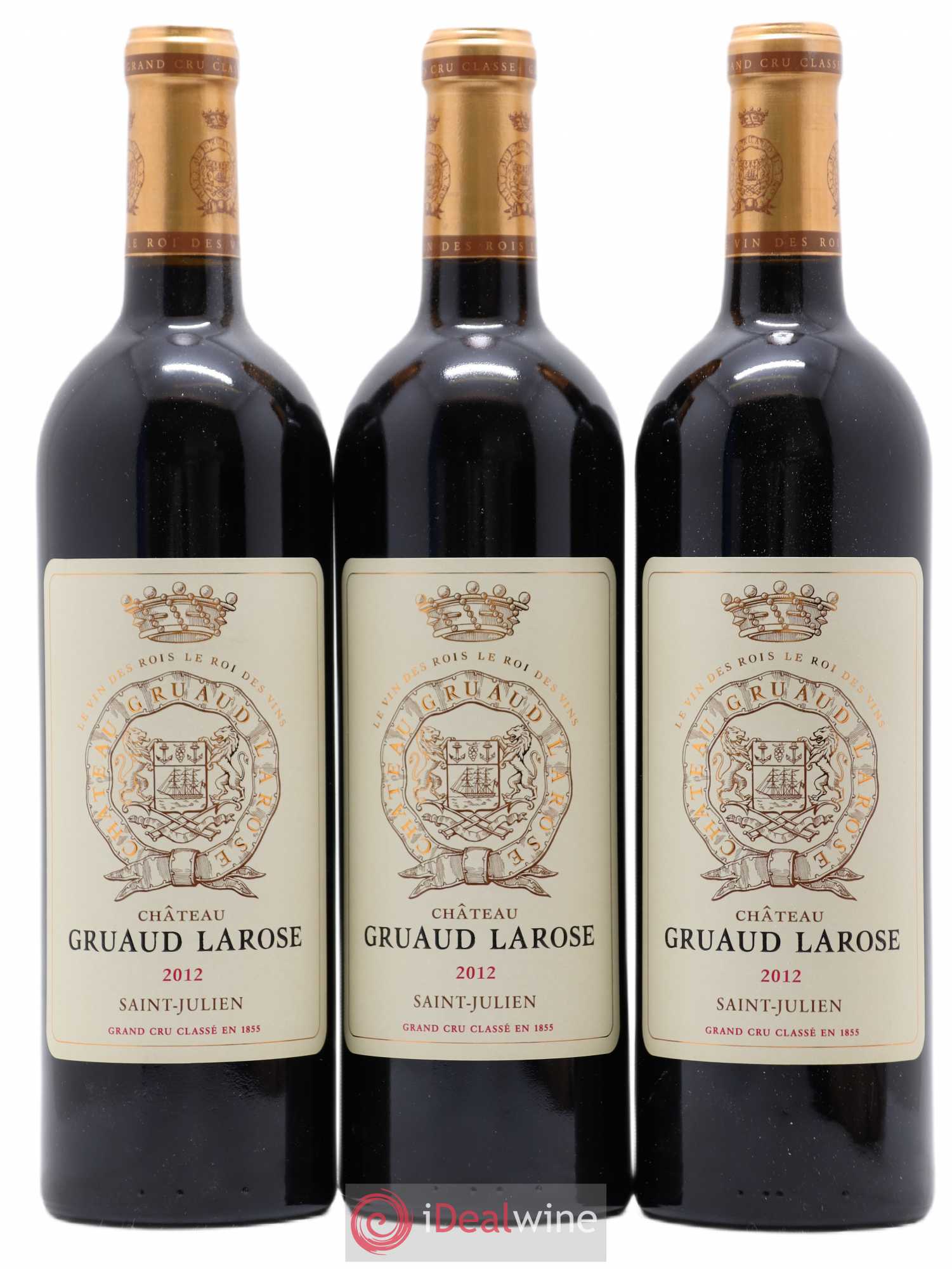 Château Gruaud Larose 2ème Grand Cru Classé 2012 - Lot de 3 bouteilles - 0