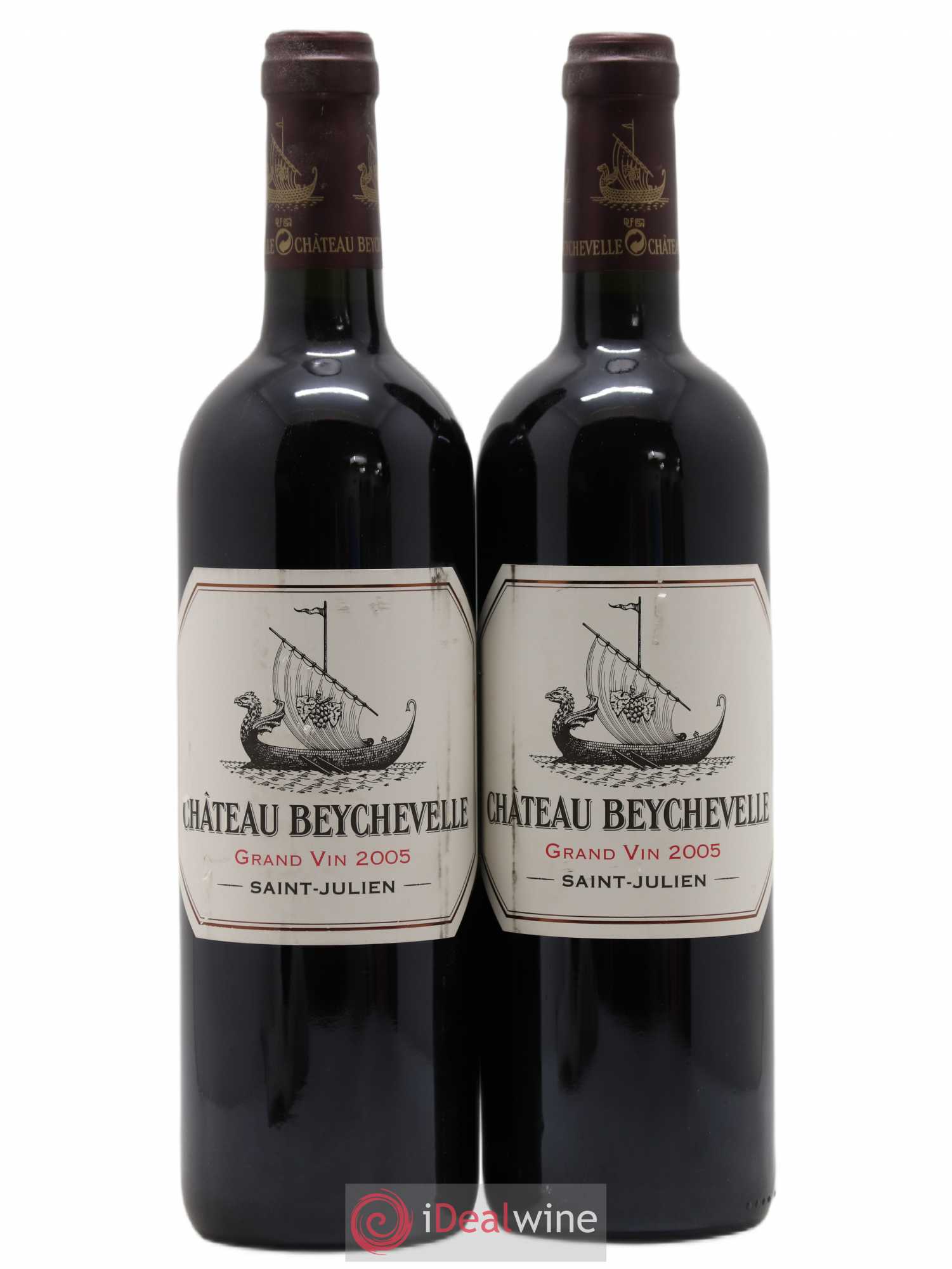Château Beychevelle 4ème Grand Cru Classé 2005 - Lot de 2 bouteilles - 0