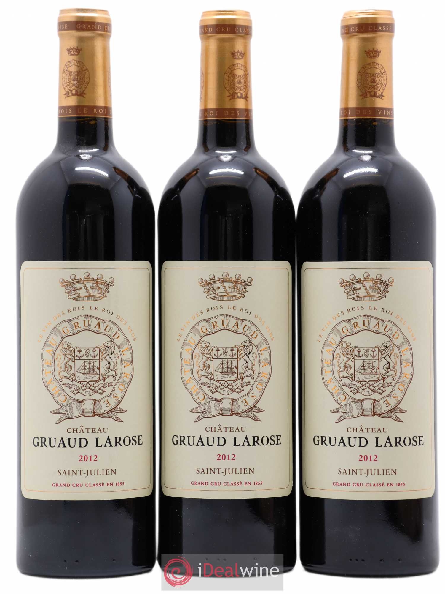 Château Gruaud Larose 2ème Grand Cru Classé 2012 - Lot de 3 bouteilles - 0