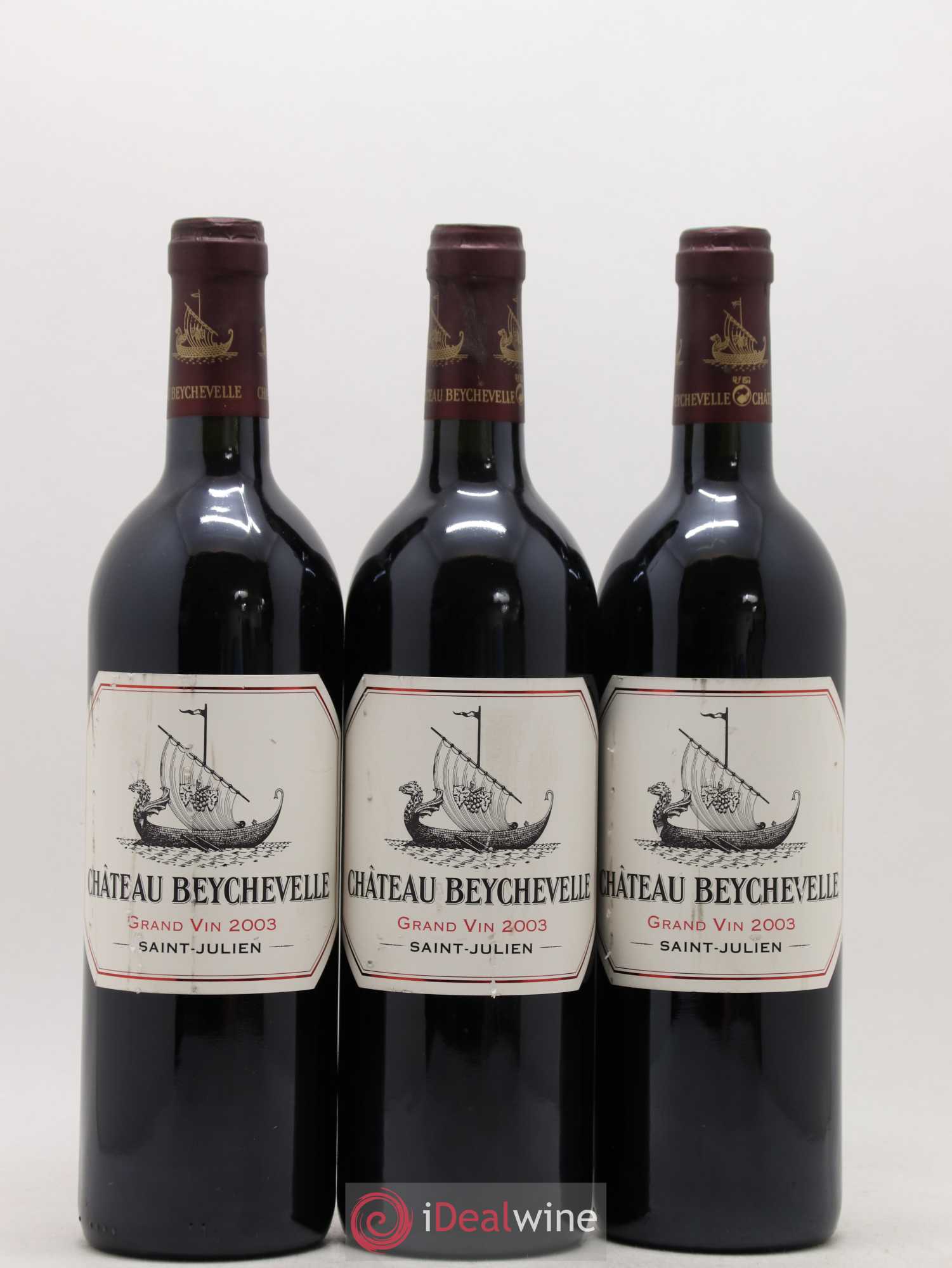 Château Beychevelle 4ème Grand Cru Classé 2003 - Lot de 6 bouteilles - 2