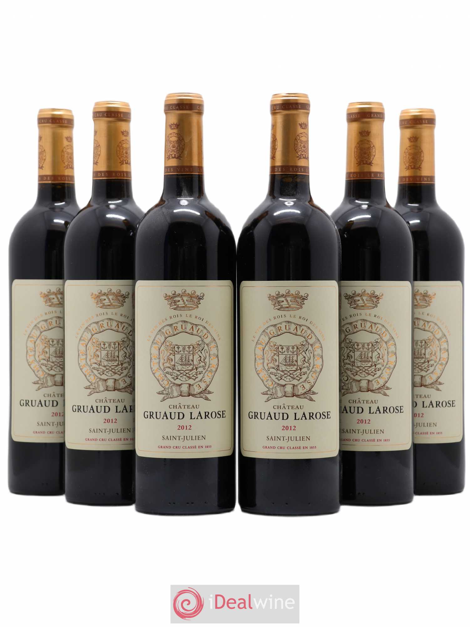 Château Gruaud Larose 2ème Grand Cru Classé 2012 - Lot de 6 bouteilles - 0