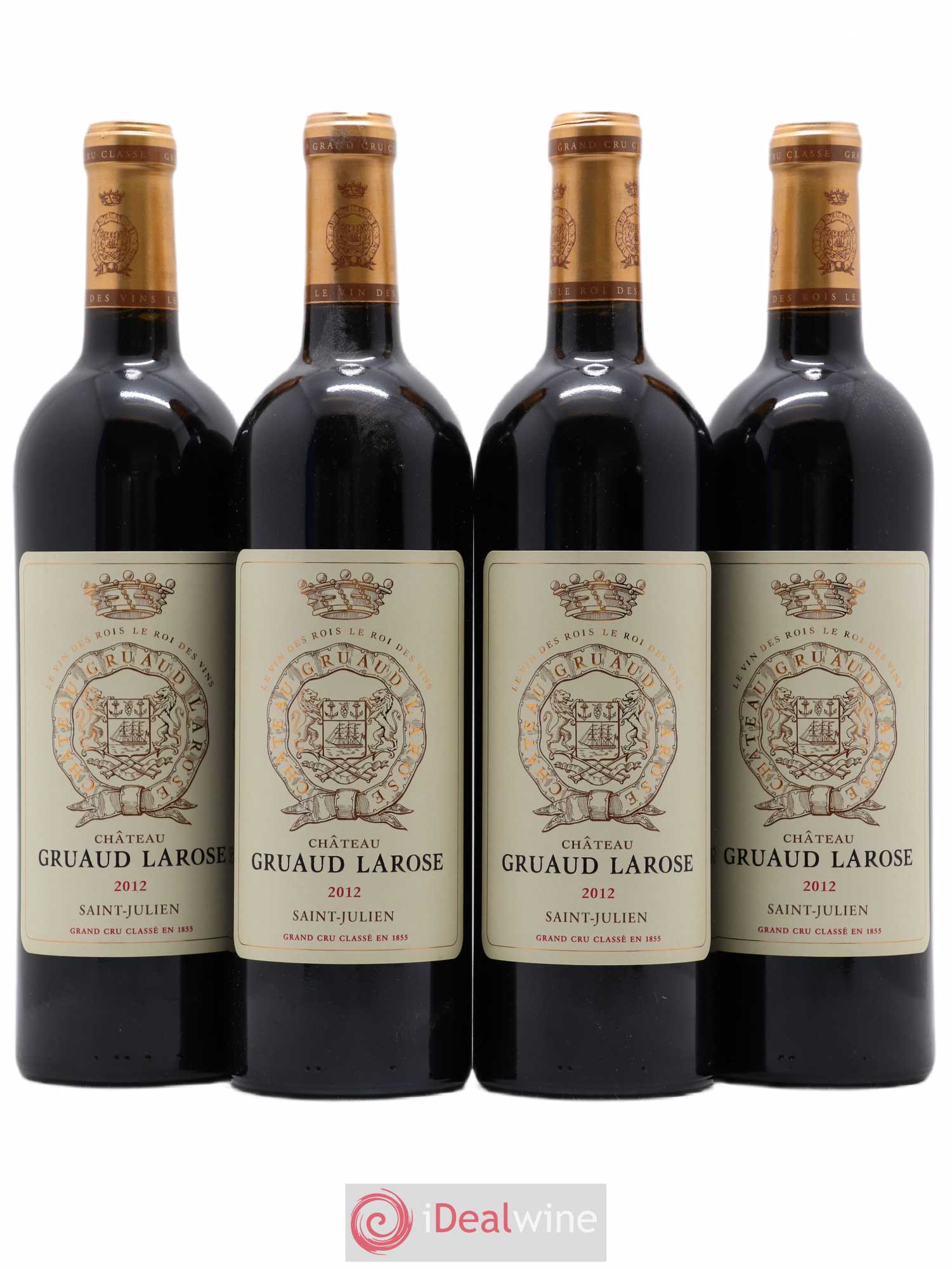 Château Gruaud Larose 2ème Grand Cru Classé 2012 - Lot de 4 bouteilles - 0