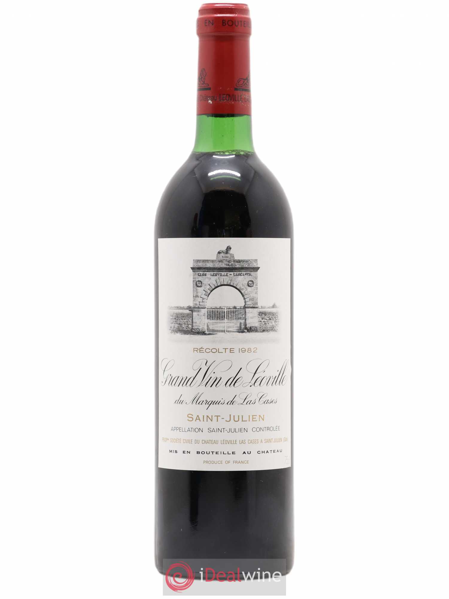 Château Léoville Las Cases 2ème Grand Cru Classé 1982 - Lot de 1 bouteille - 0