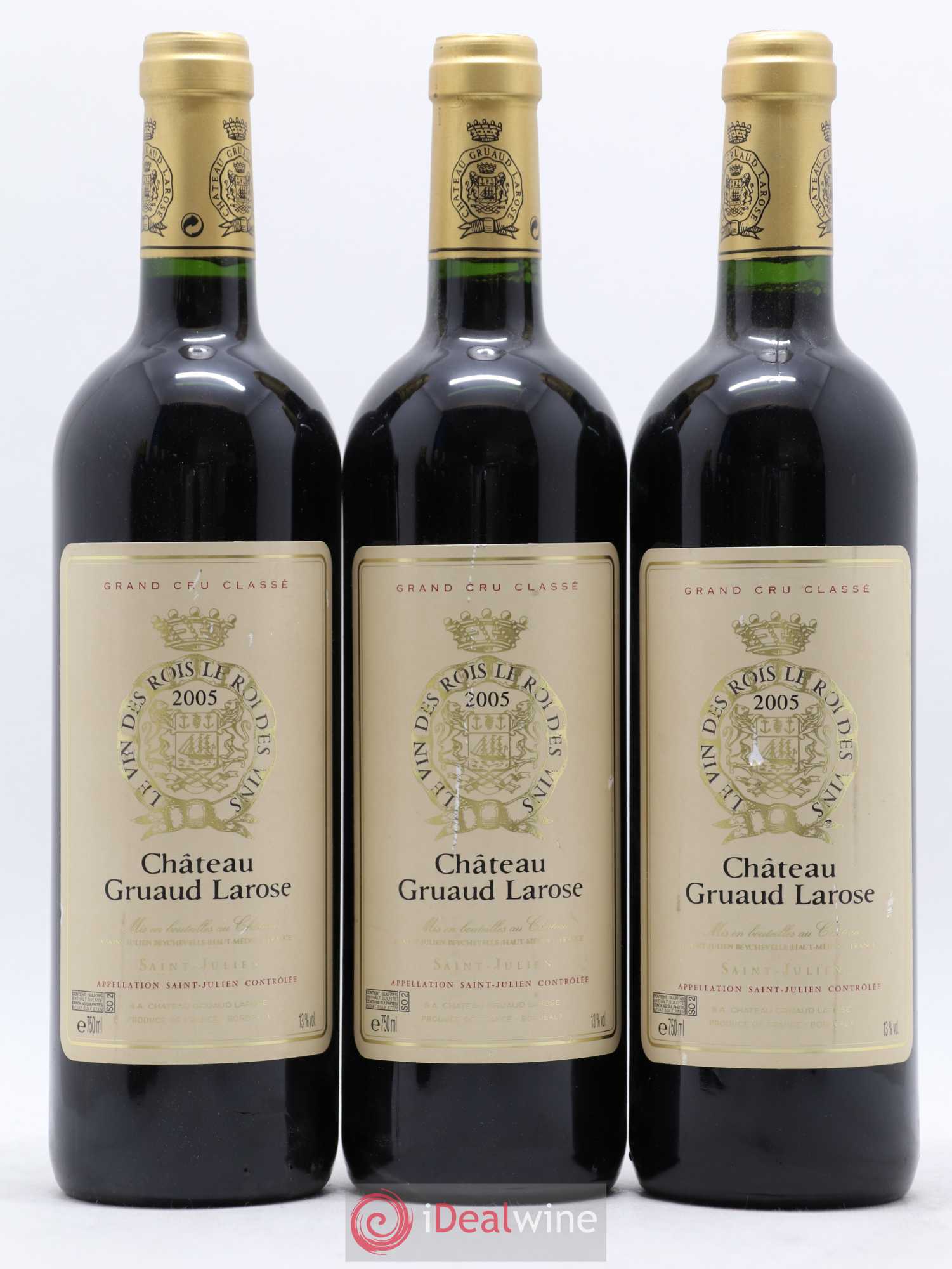 Château Gruaud Larose 2ème Grand Cru Classé 2005 - Lot de 6 bouteilles - 2