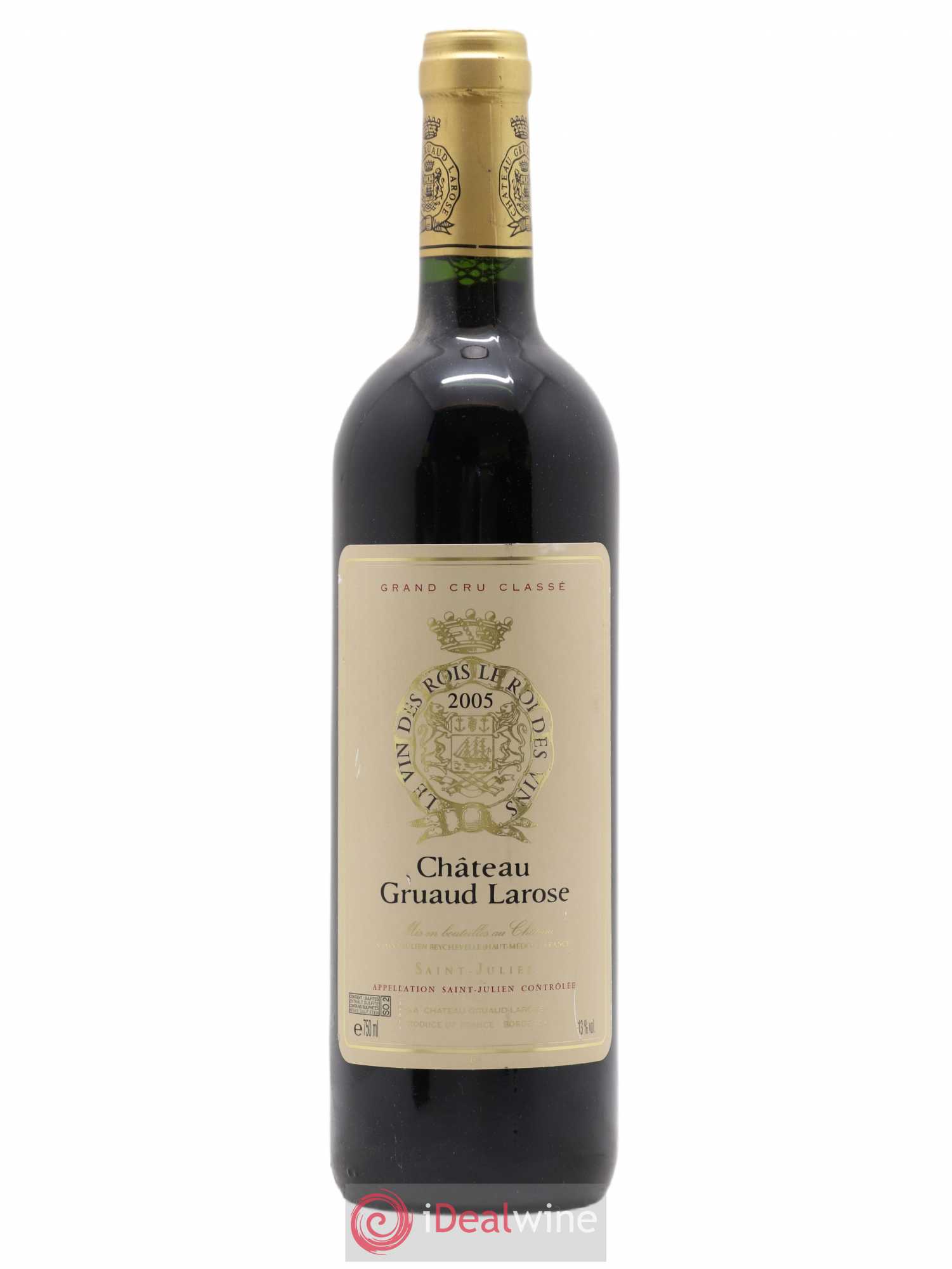 Château Gruaud Larose 2ème Grand Cru Classé 2005 - Lot de 1 bouteille - 0
