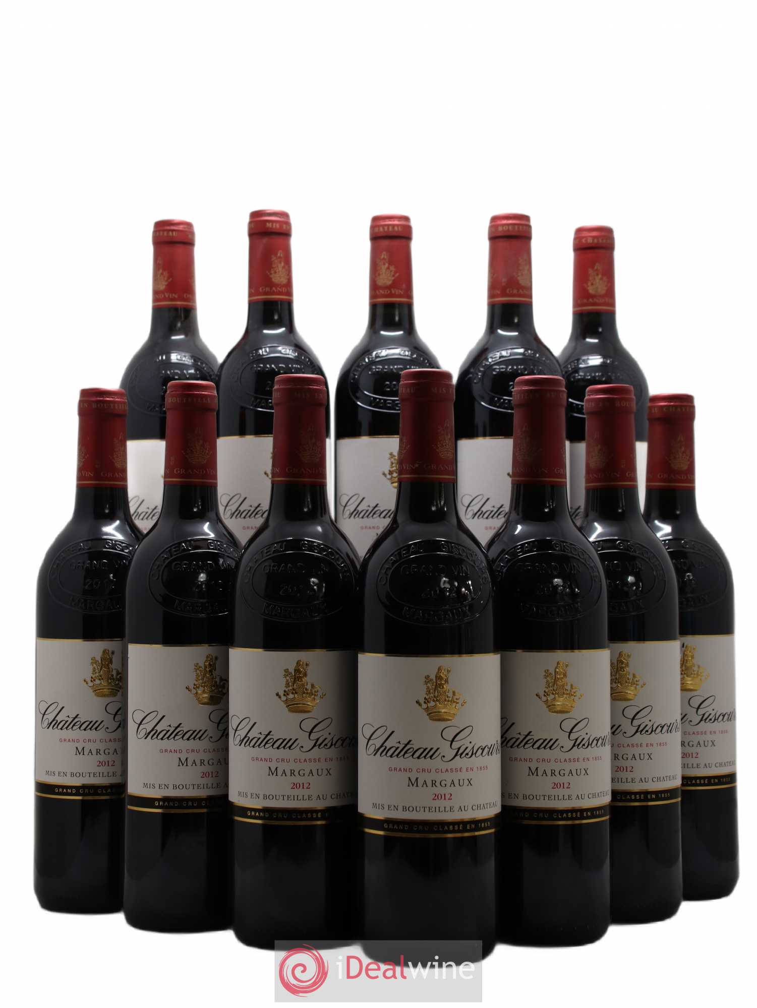 Château Giscours 3ème Grand Cru Classé 2012 - Lot de 12 bouteilles - 0