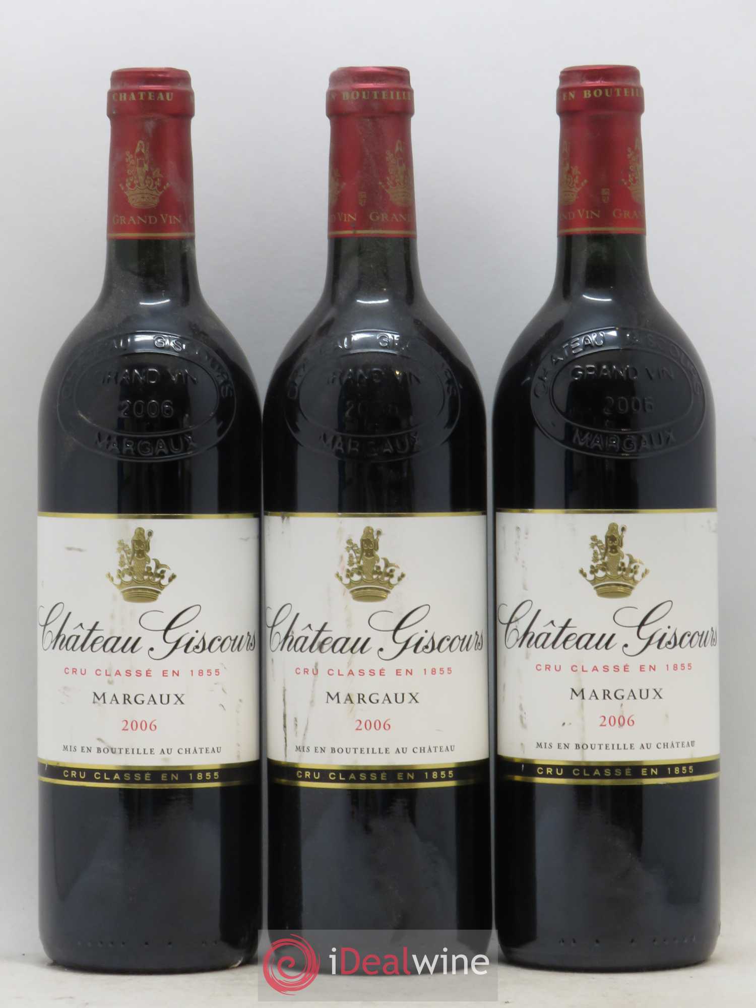Château Giscours 3ème Grand Cru Classé 2006 - Lot de 6 bouteilles - 1