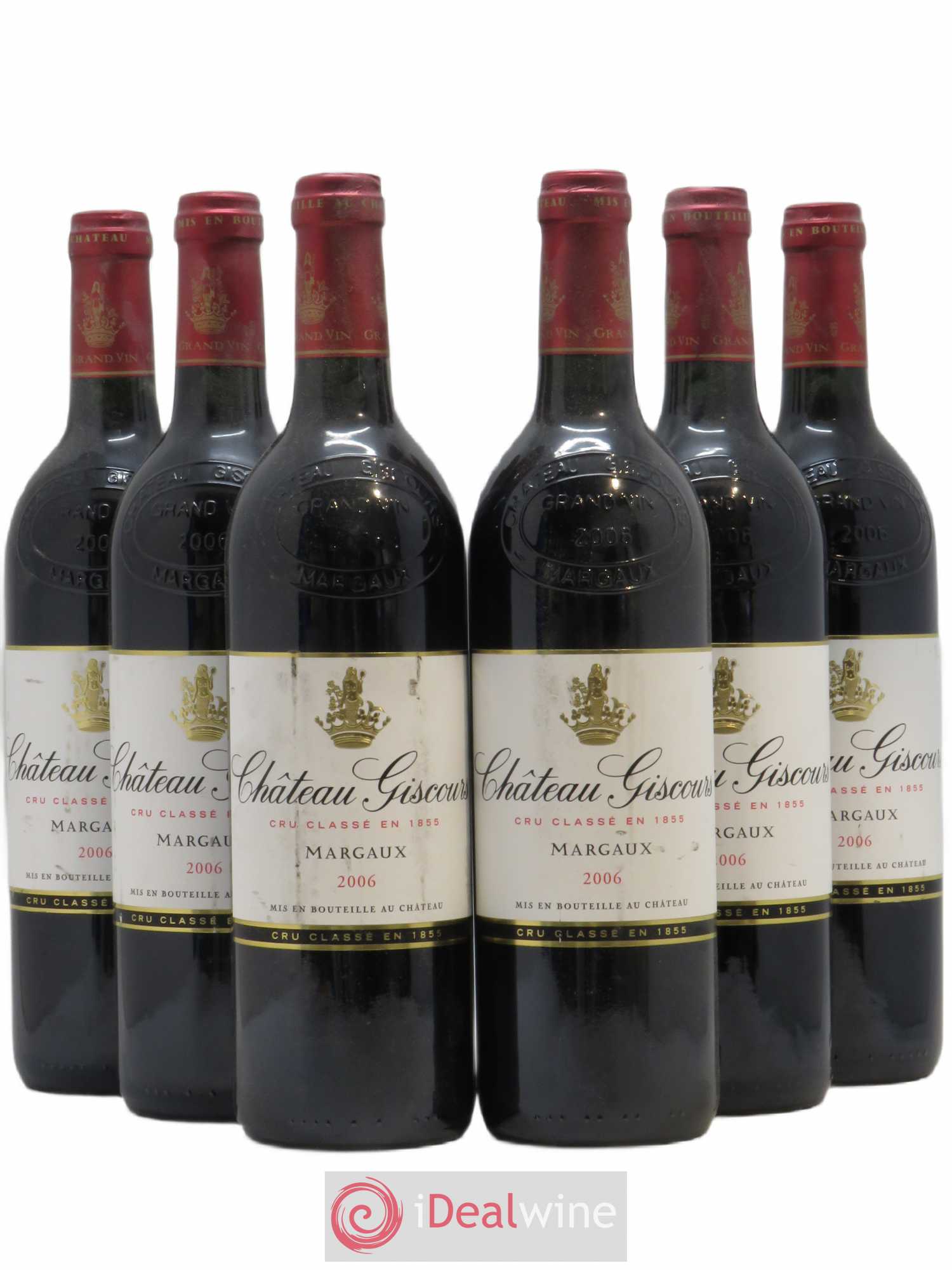 Château Giscours 3ème Grand Cru Classé 2006 - Lot de 6 bouteilles - 0