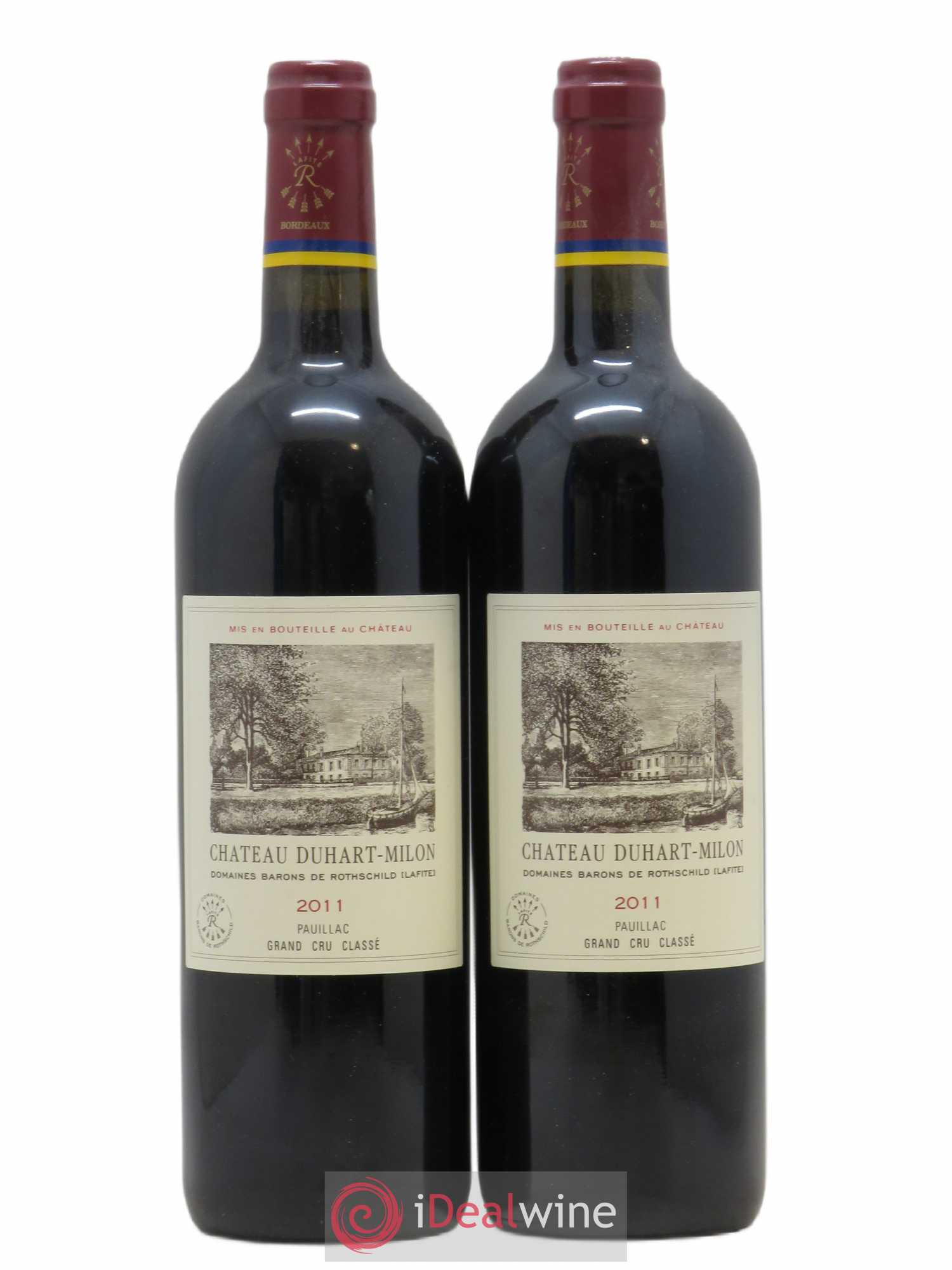Château Duhart-Milon 4ème Grand Cru Classé 2011 - Lot de 2 bouteilles - 0