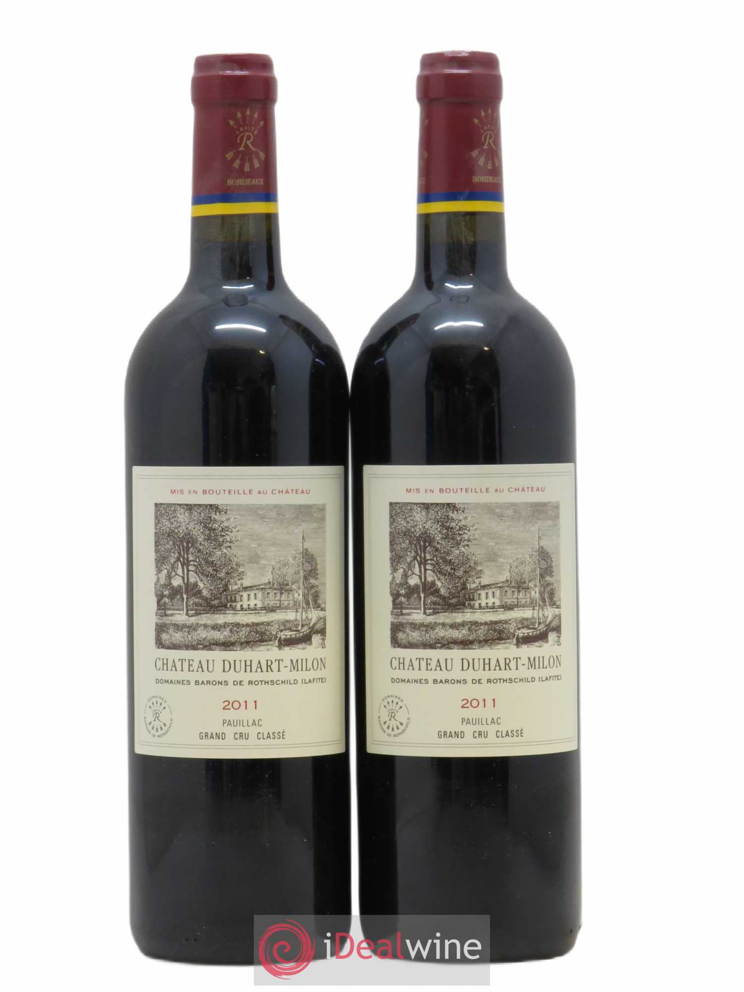 Château Duhart-Milon 4ème Grand Cru Classé 2011 - Lot de 2 bouteilles - 0