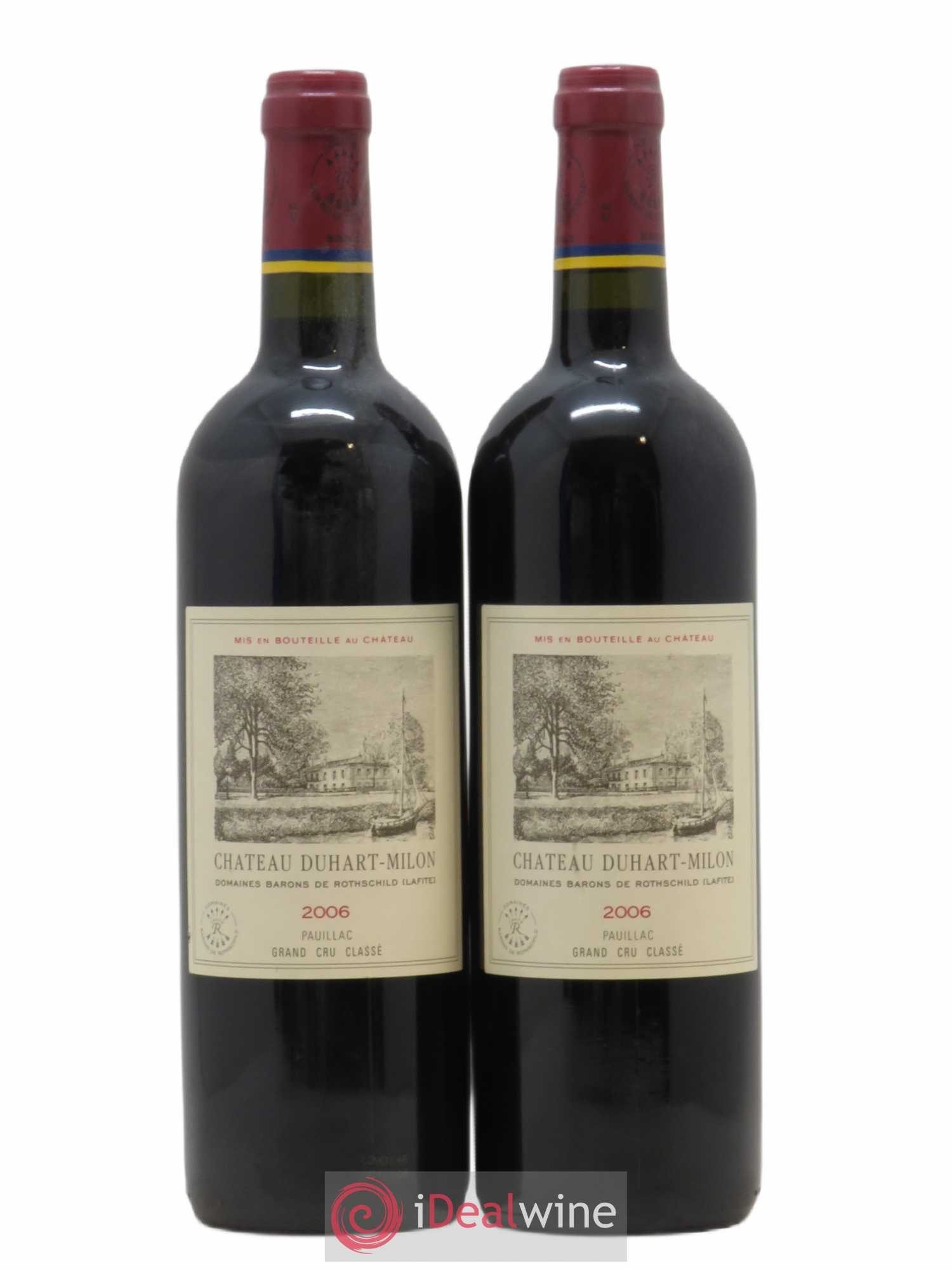 Château Duhart-Milon 4ème Grand Cru Classé 2006 - Lot de 2 bouteilles - 0