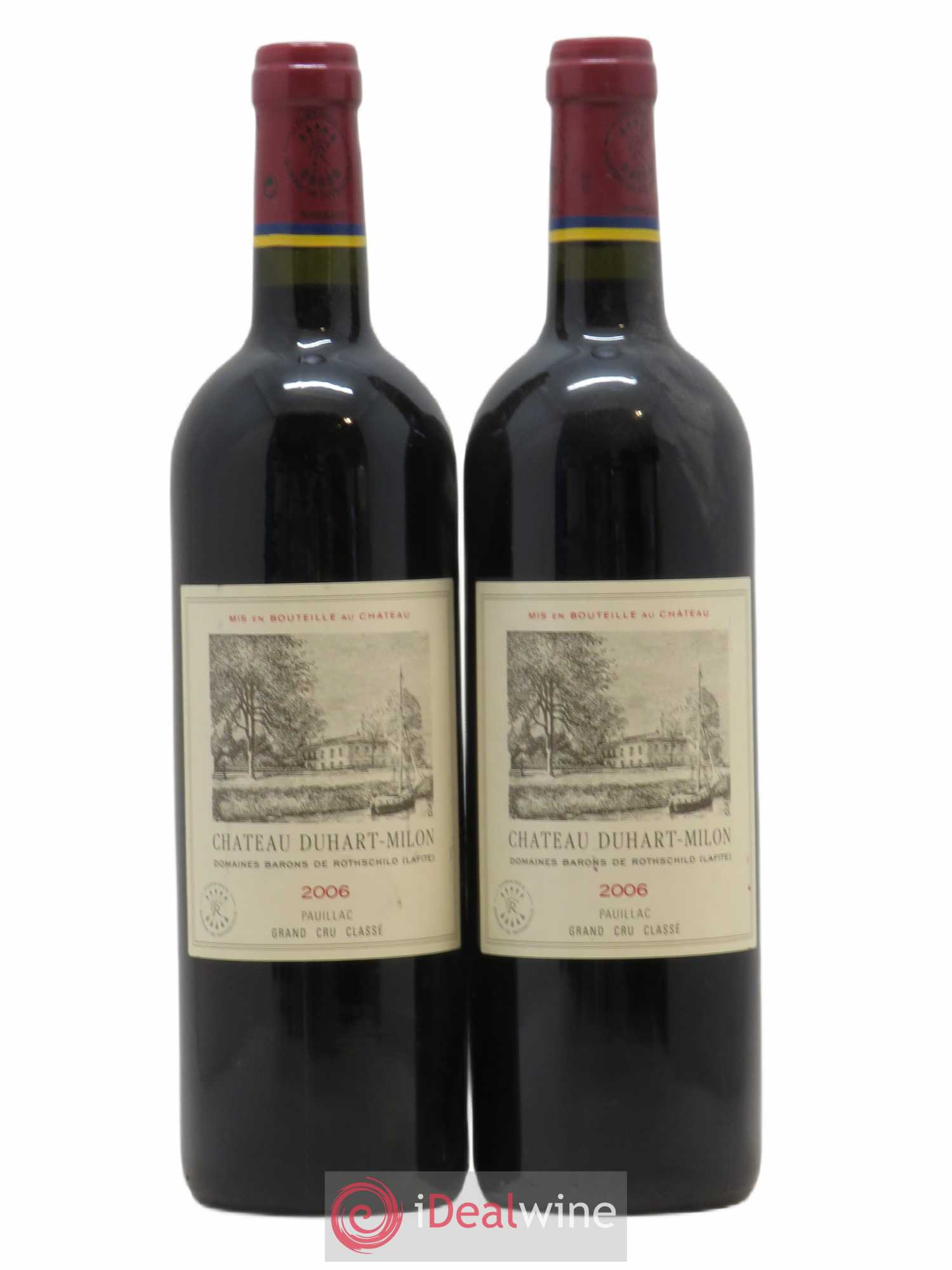 Château Duhart-Milon 4ème Grand Cru Classé 2006 - Lot de 2 bouteilles - 0