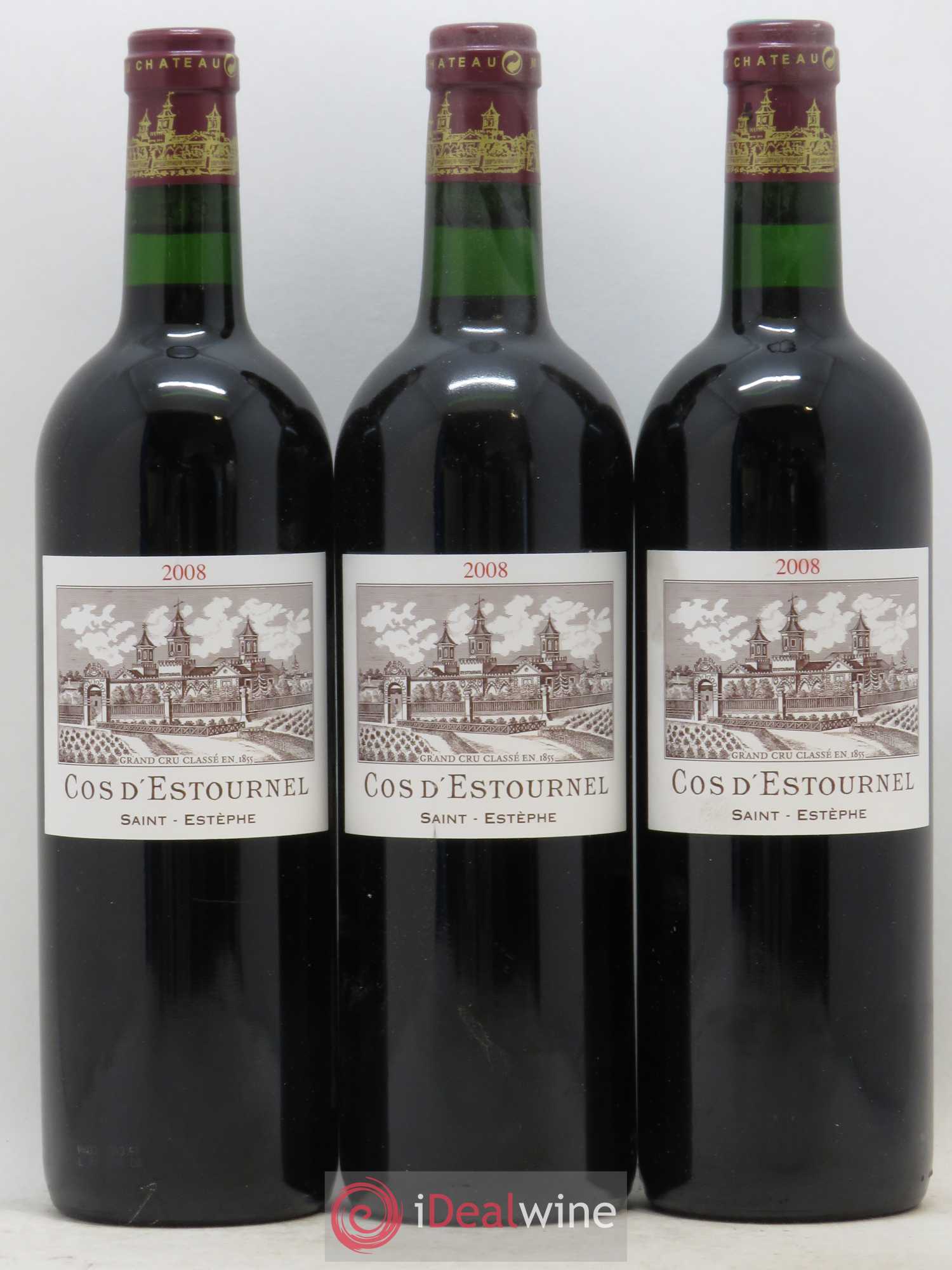 Cos d'Estournel 2ème Grand Cru Classé 2008 - Lot de 6 bouteilles - 1