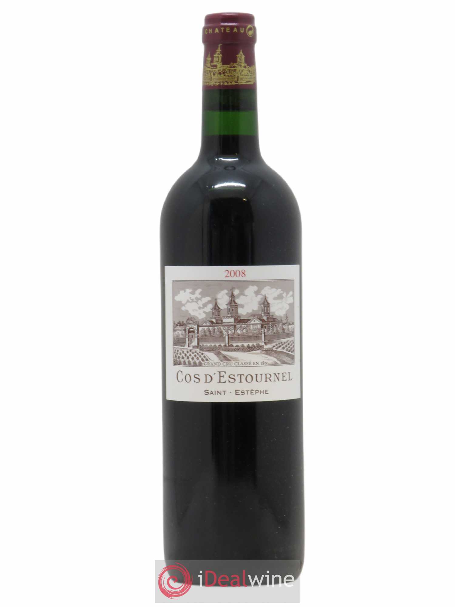 Cos d'Estournel 2ème Grand Cru Classé 2008 - Lot de 1 bouteille - 0