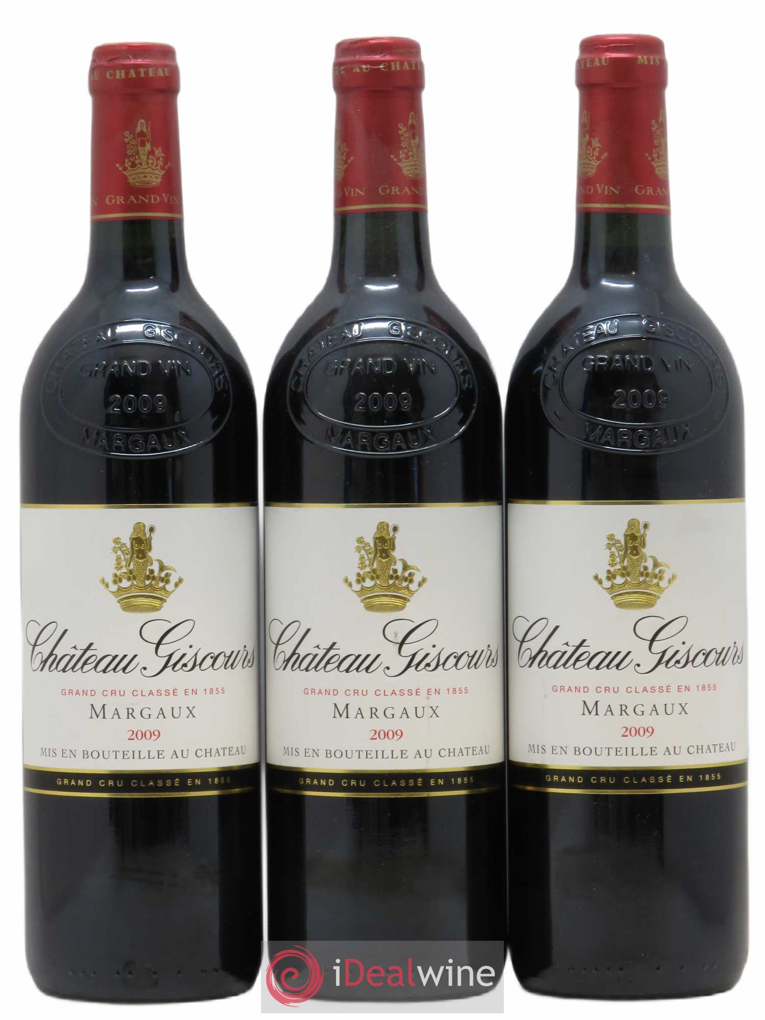 Château Giscours 3ème Grand Cru Classé 2009 - Lot de 3 bouteilles - 0