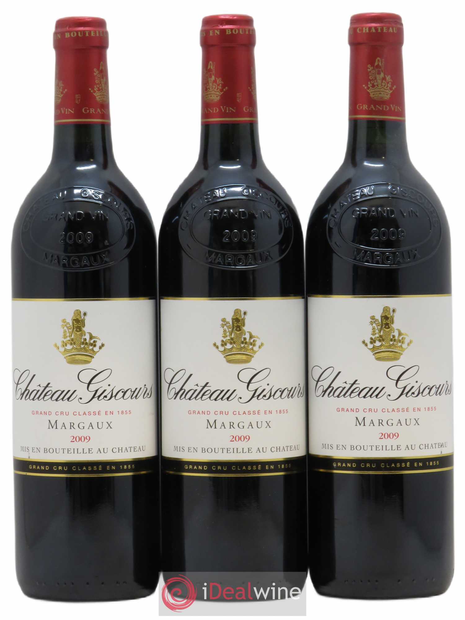 Château Giscours 3ème Grand Cru Classé 2009 - Lot de 3 bouteilles - 0