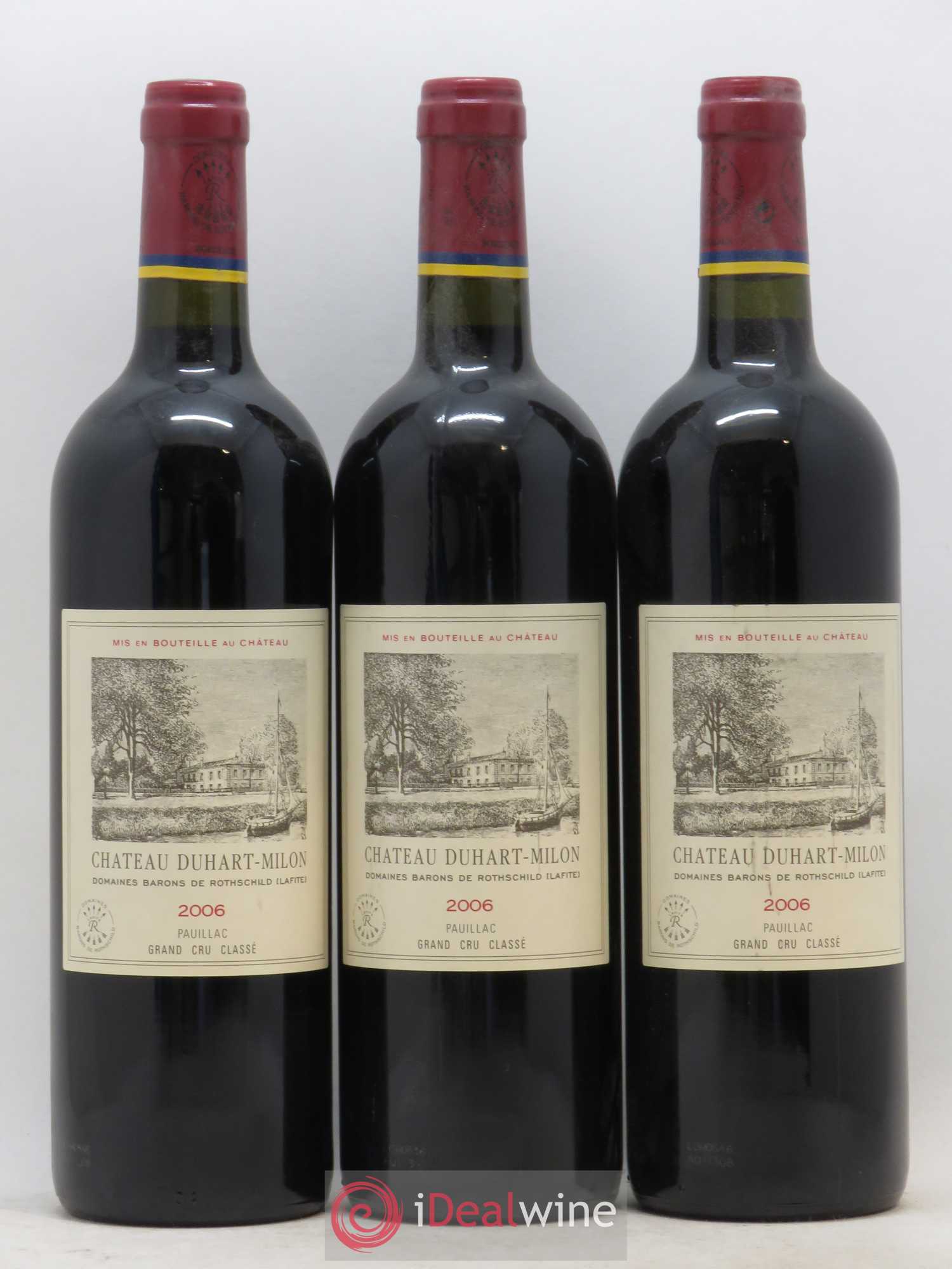 Château Duhart-Milon 4ème Grand Cru Classé 2006 - Lot de 6 bouteilles - 1