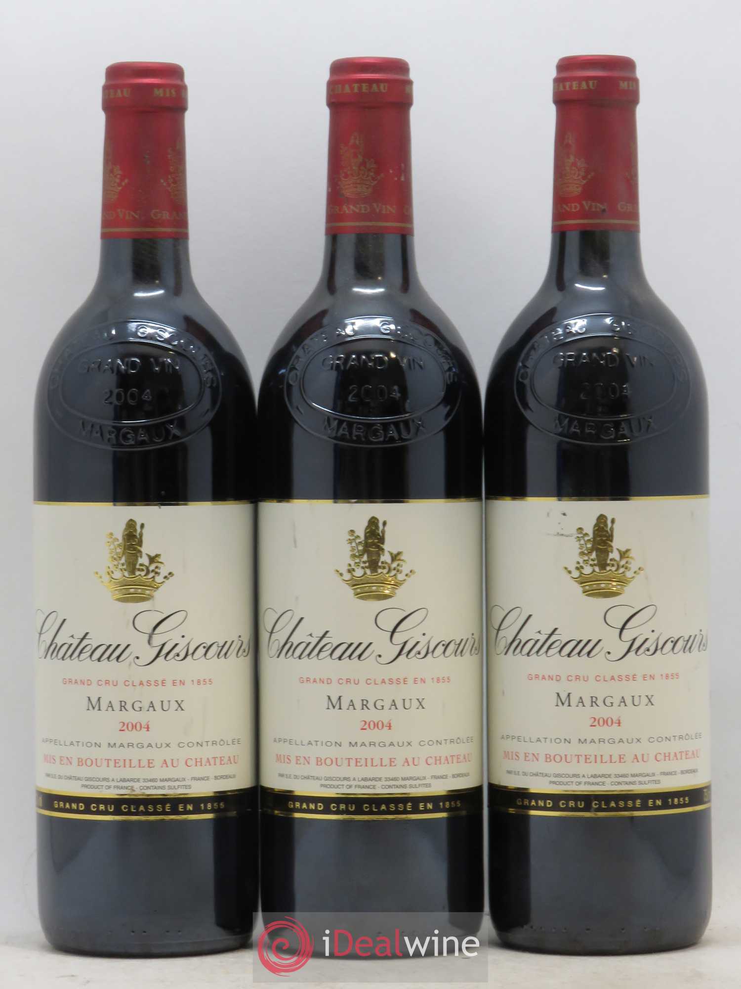 Château Giscours 3ème Grand Cru Classé 2004 - Lot de 6 bouteilles - 1