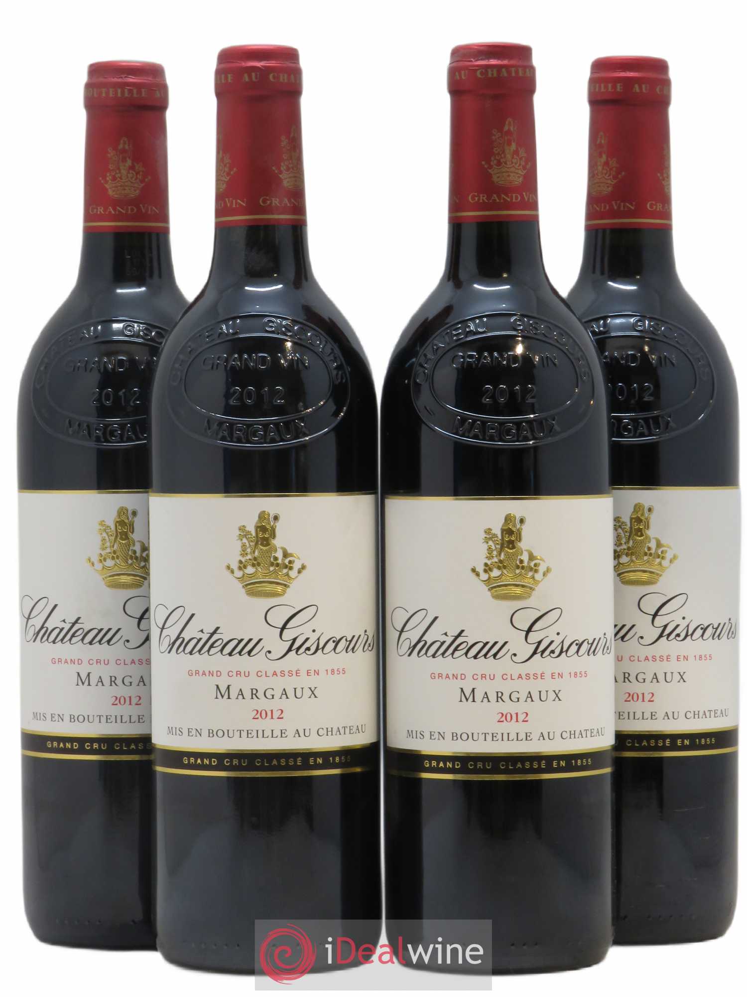 Château Giscours 3ème Grand Cru Classé 2012 - Lot de 4 bouteilles - 0
