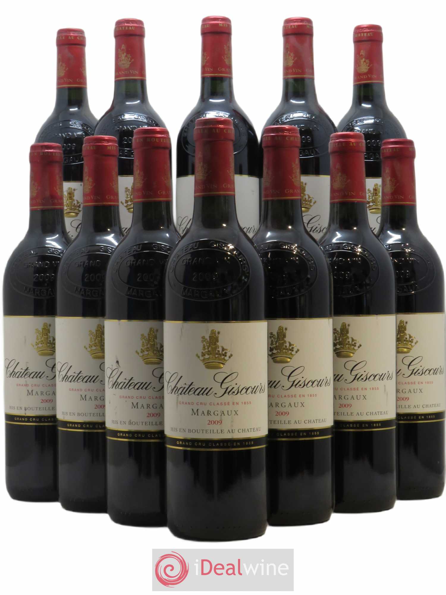 Château Giscours 3ème Grand Cru Classé 2009 - Lot de 12 bouteilles - 0