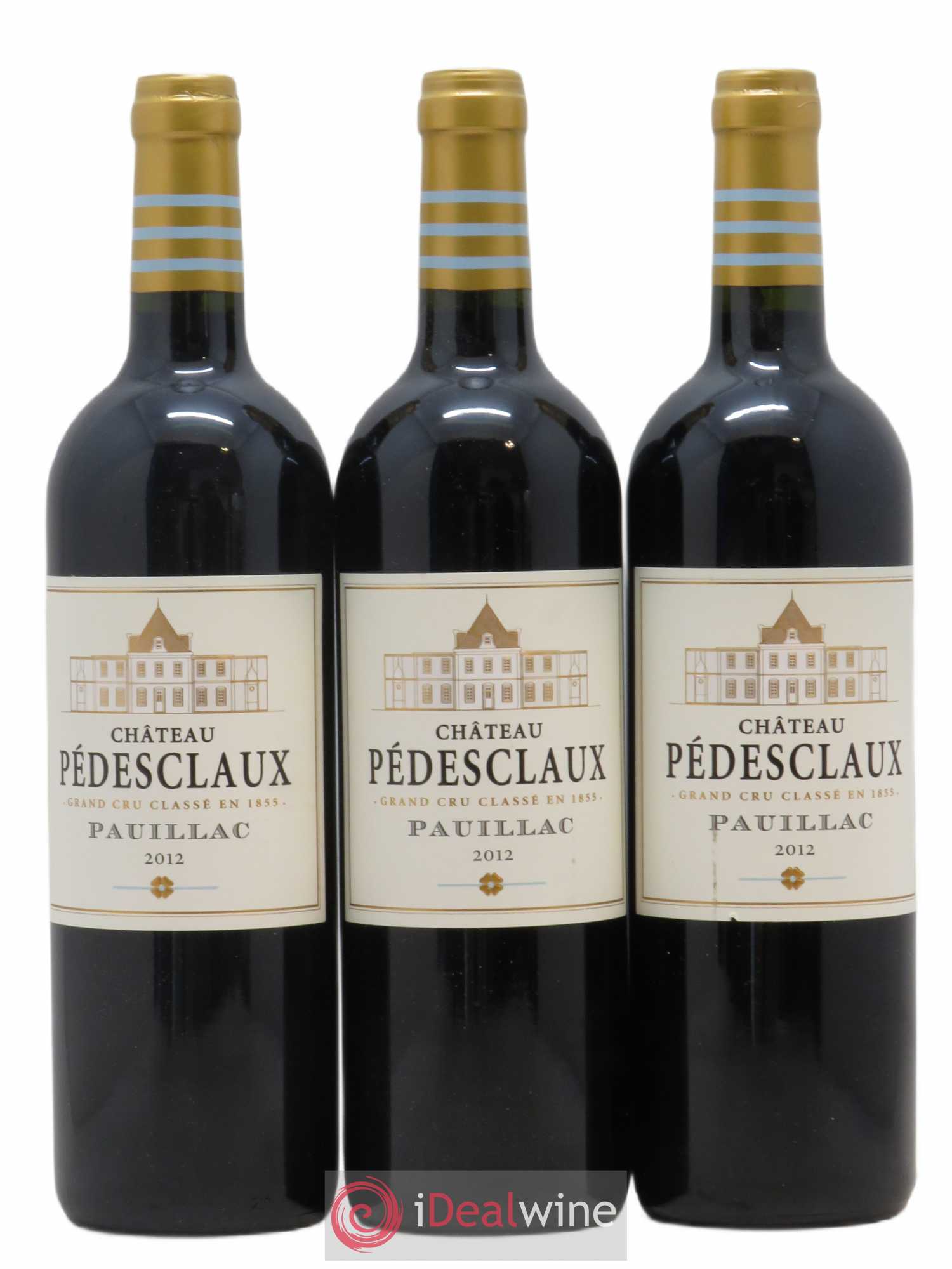 Château Pedesclaux 5ème Grand Cru Classé 2012 - Lot de 3 bouteilles - 0