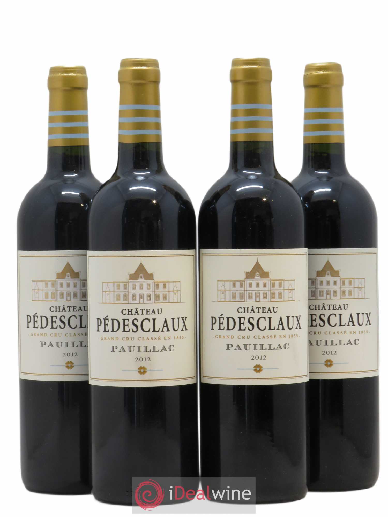 Château Pedesclaux 5ème Grand Cru Classé 2012 - Lot de 4 bouteilles - 0