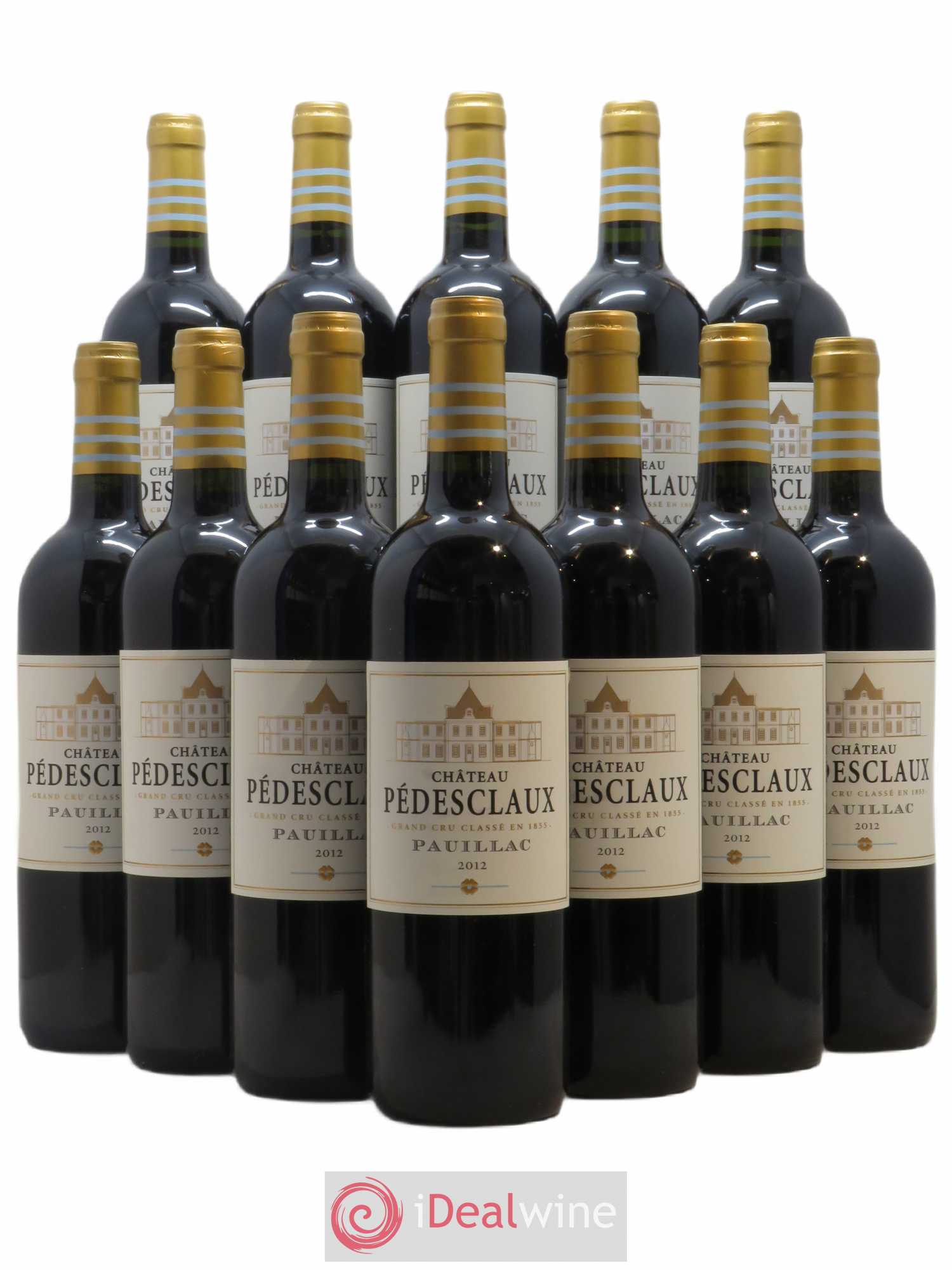Château Pedesclaux 5ème Grand Cru Classé 2012 - Lot de 12 bouteilles - 0