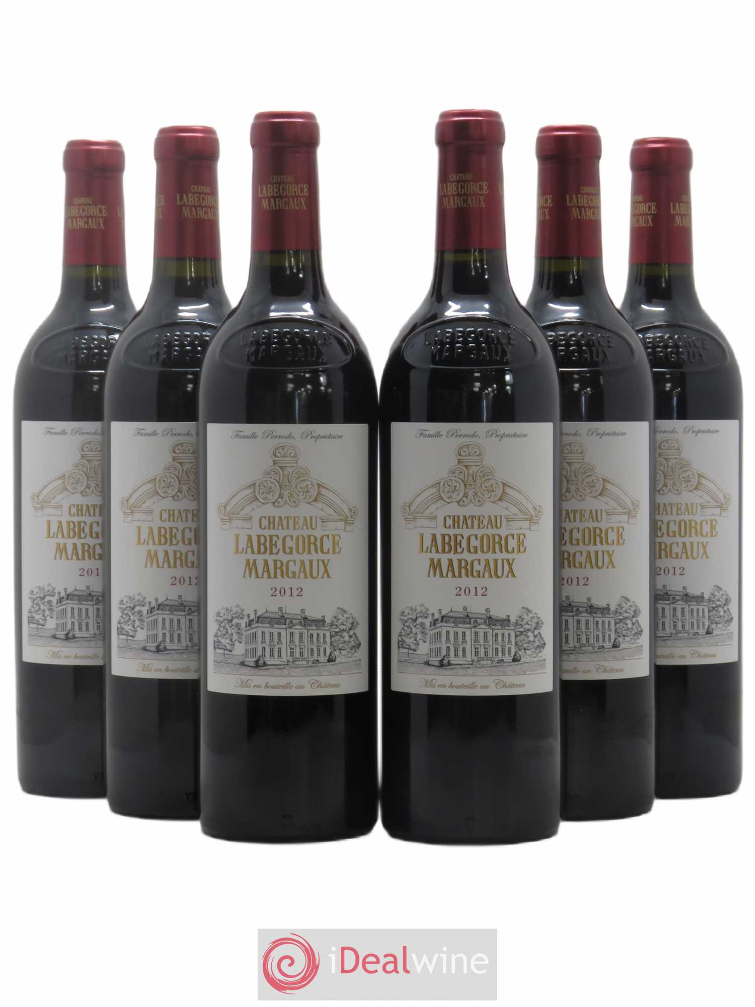 Château Labegorce Cru Bourgeois 2012 - Lot de 6 bouteilles - 0