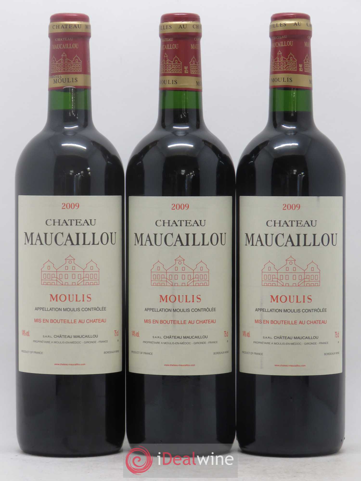 Château Maucaillou 2009 - Lot de 12 bouteilles - 1