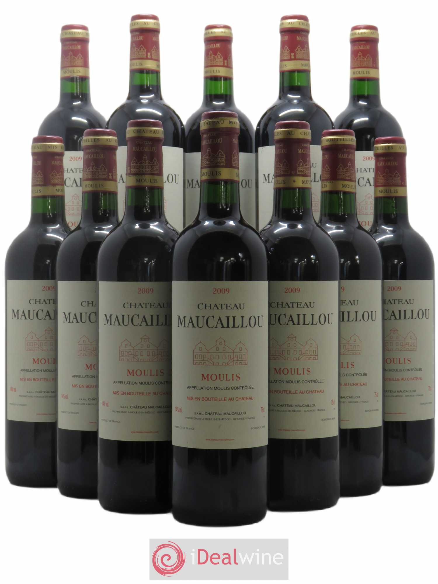 Château Maucaillou 2009 - Lot de 12 bouteilles - 0
