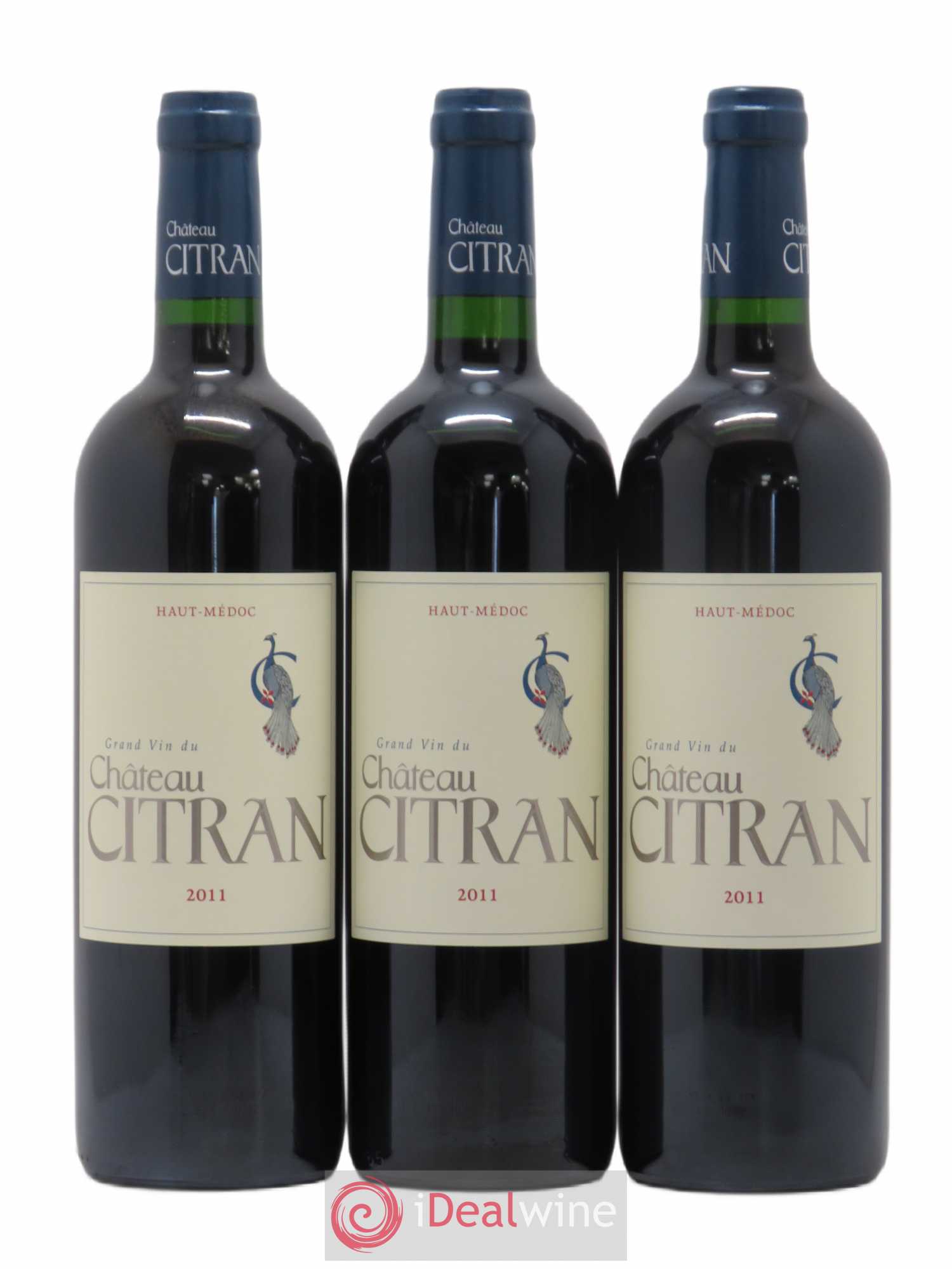 Château Citran Cru Bourgeois 2011 - Lot de 3 bouteilles - 0