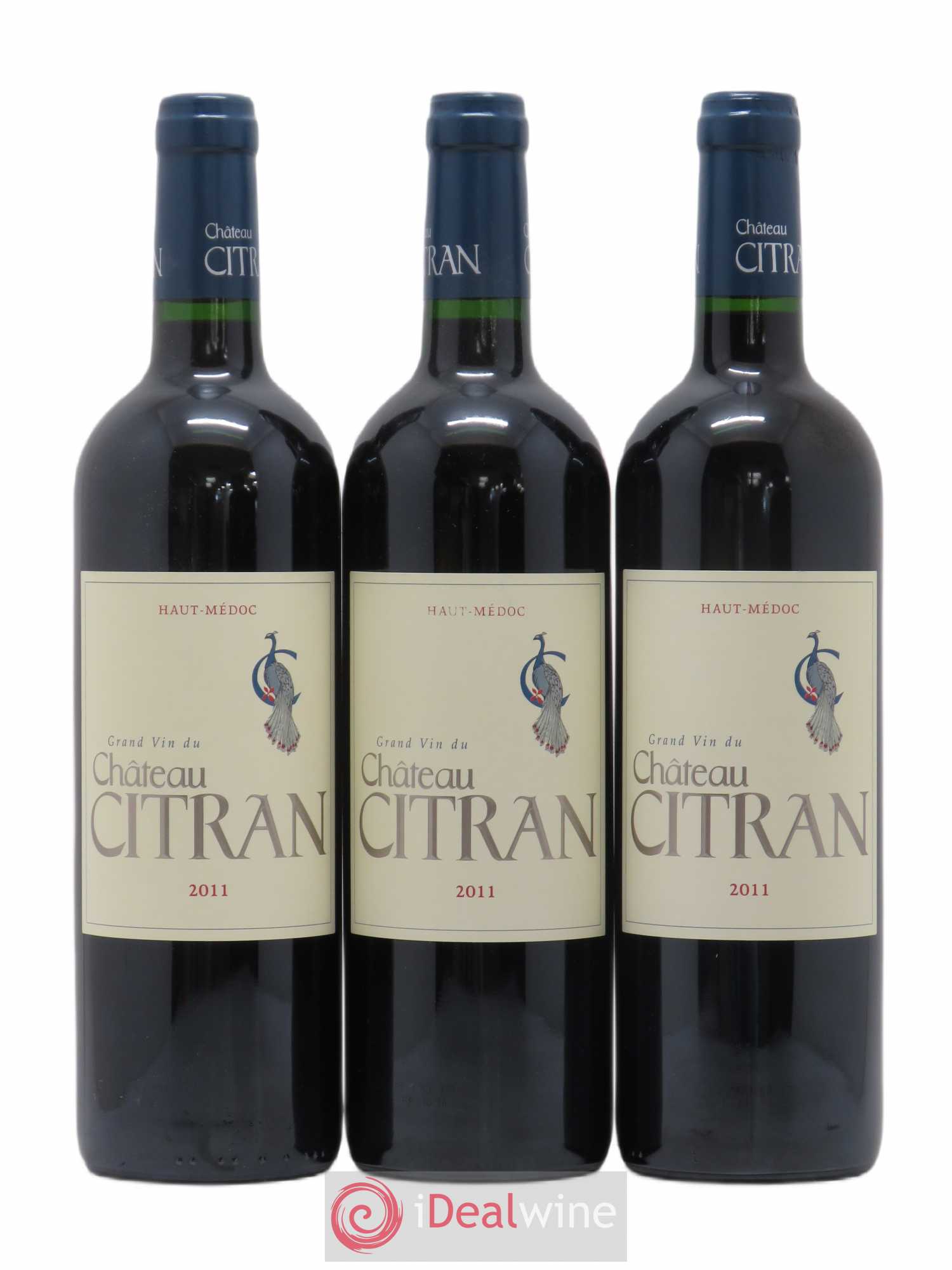 Château Citran Cru Bourgeois 2011 - Lot de 3 bouteilles - 0