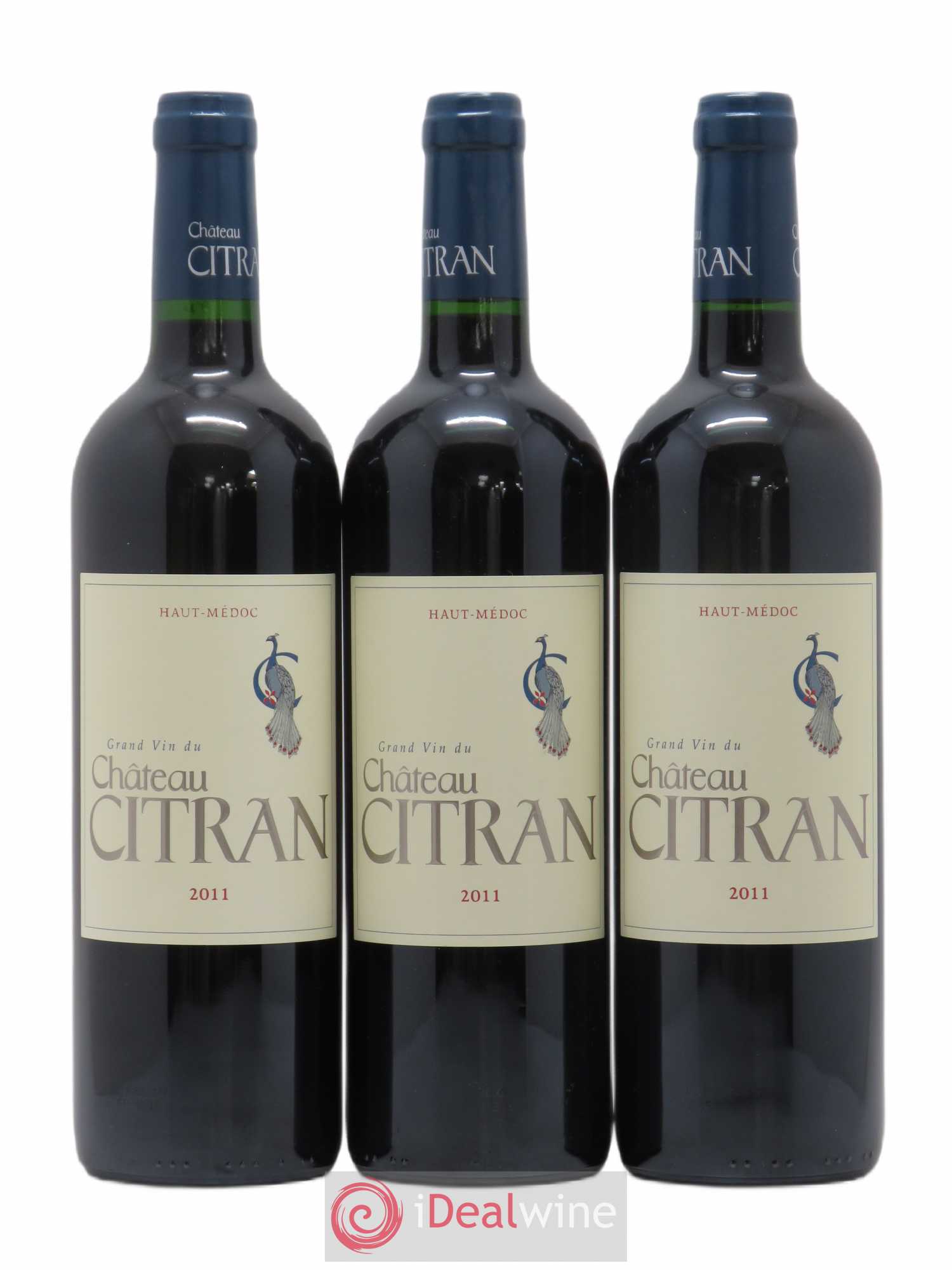 Château Citran Cru Bourgeois 2011 - Lot de 3 bouteilles - 0