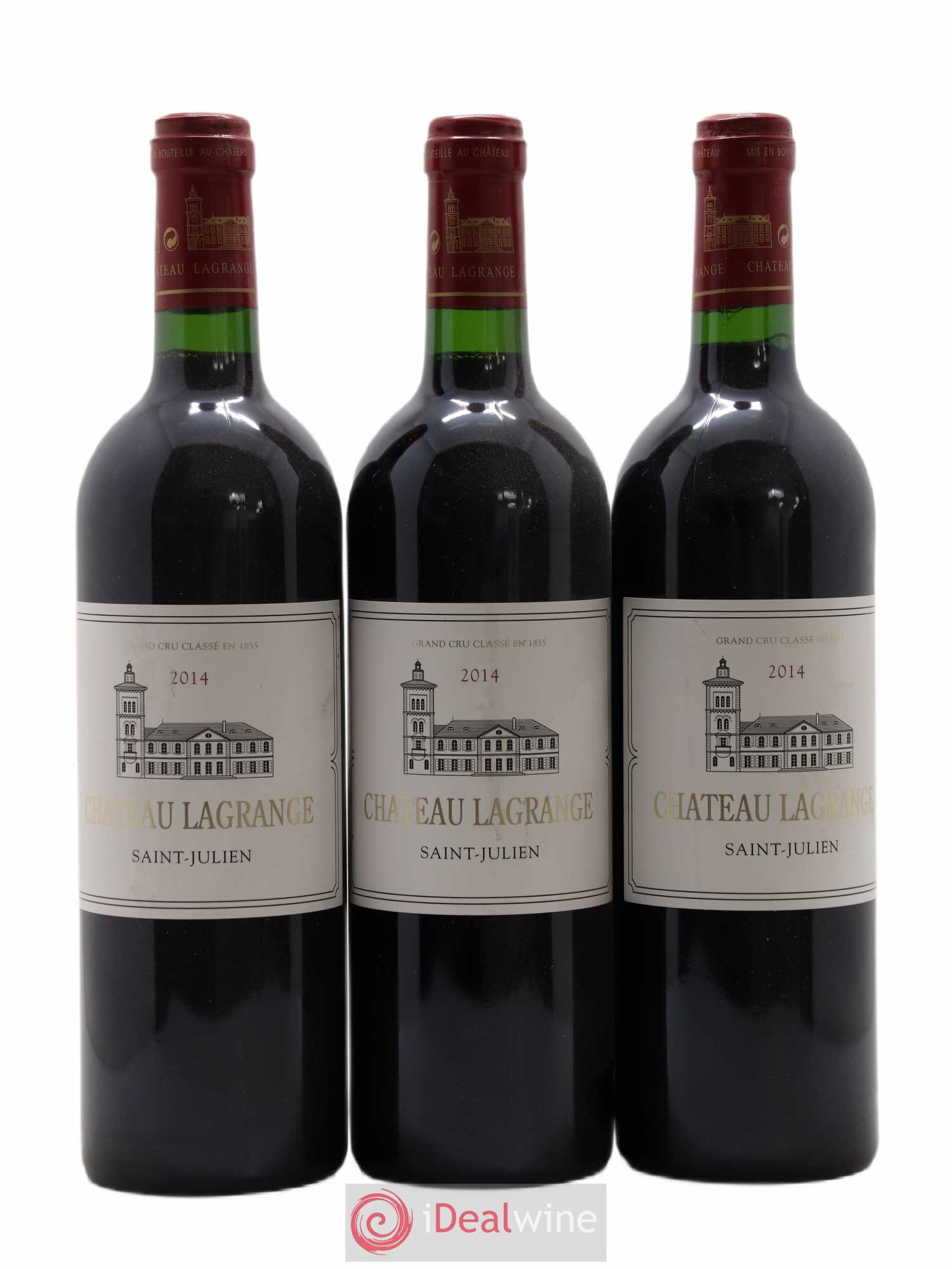 Château Lagrange 3ème Grand Cru Classé 2014 - Lot de 3 bouteilles - 0