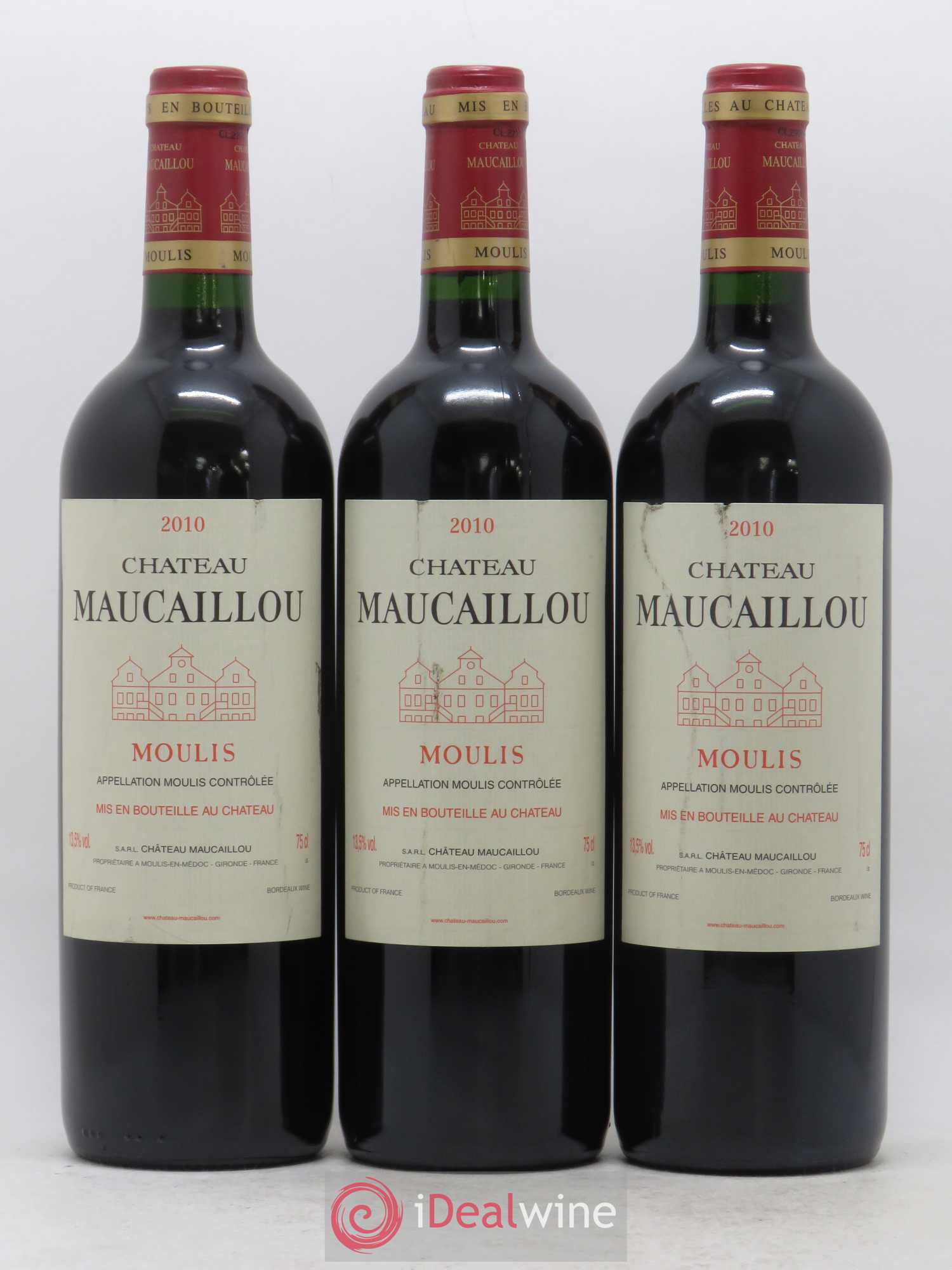 Château Maucaillou 2010 - Lot de 6 bouteilles - 1