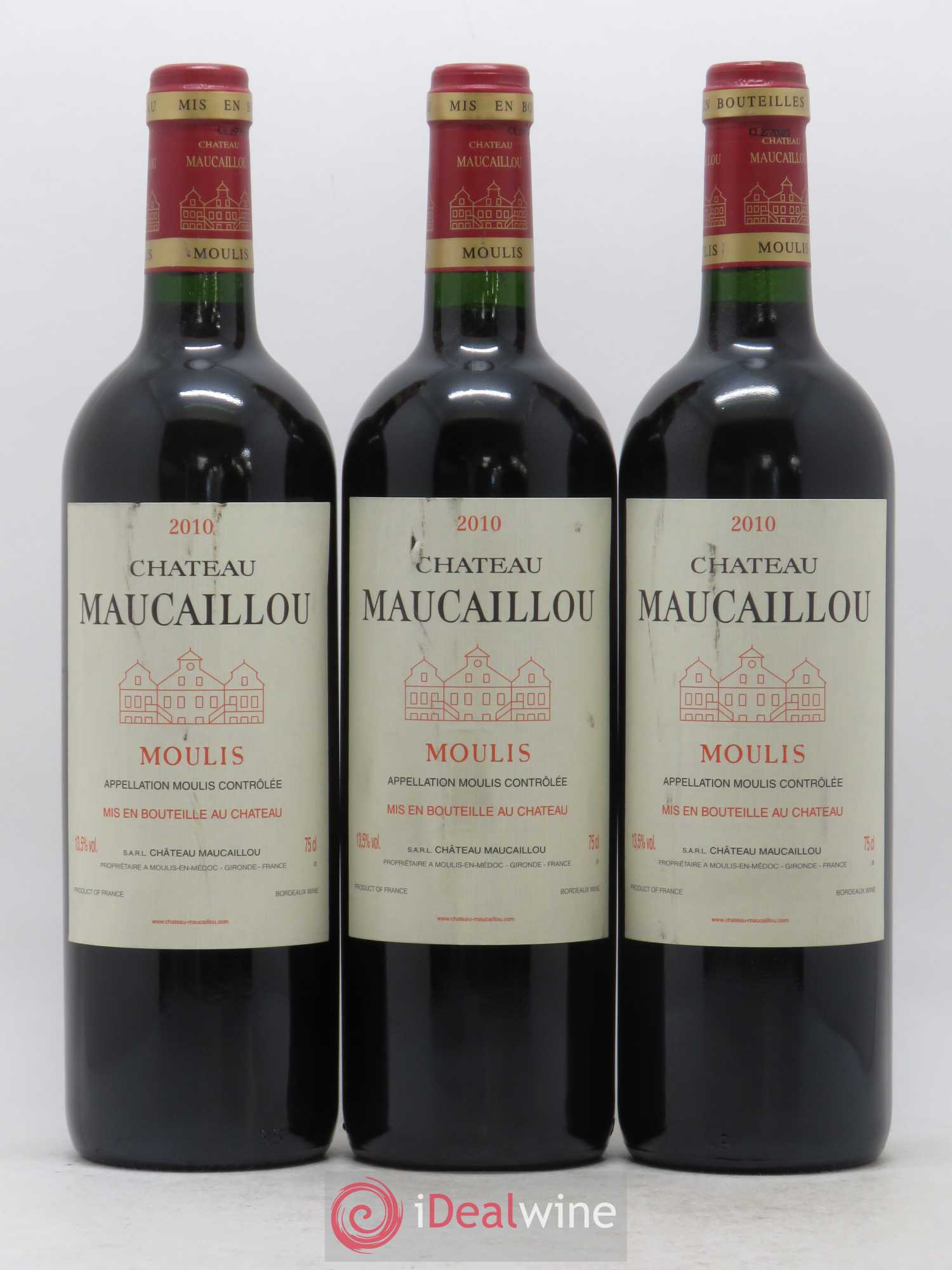 Château Maucaillou 2010 - Lot de 6 bouteilles - 2