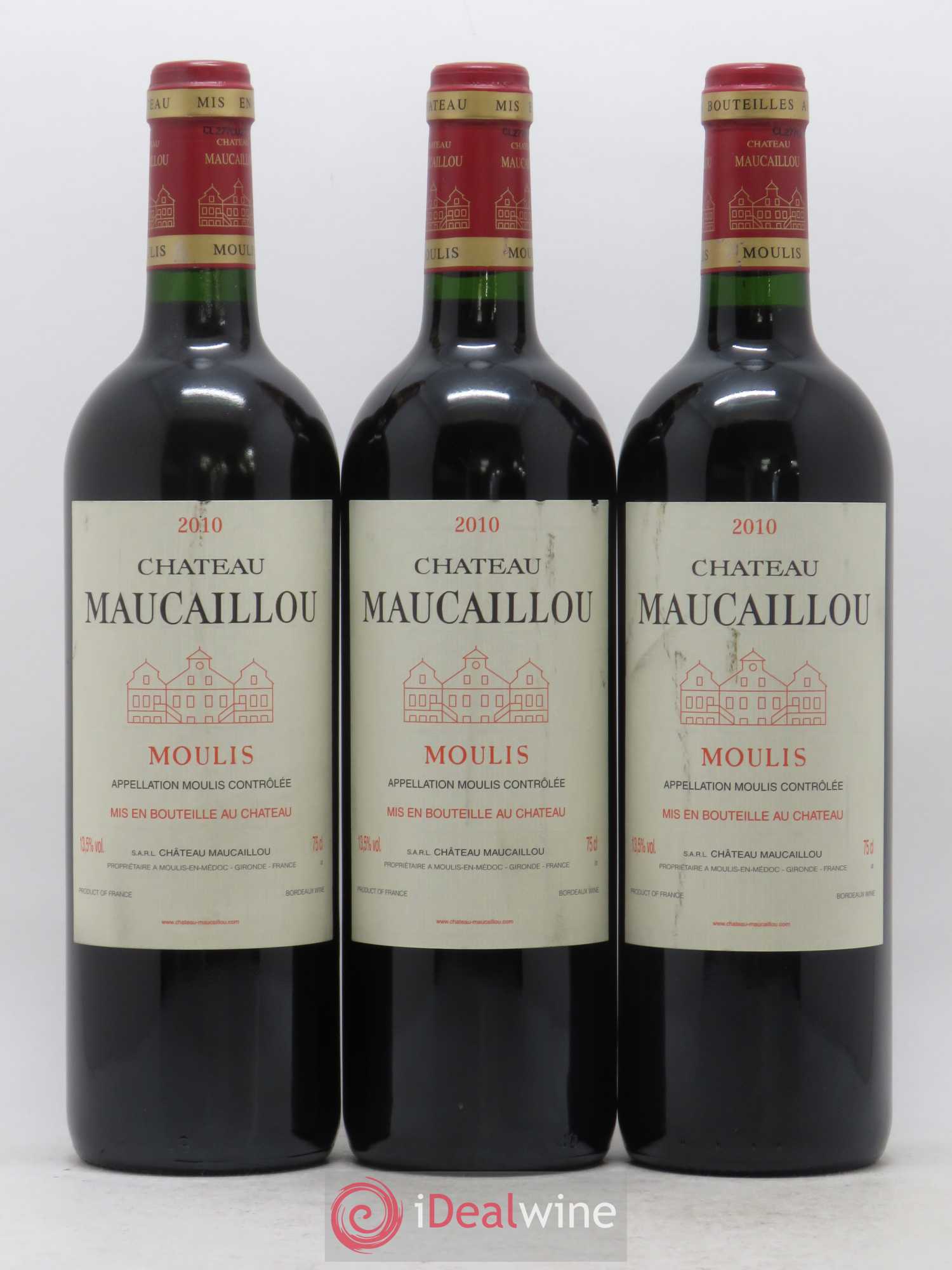 Château Maucaillou 2010 - Lot de 6 bouteilles - 1