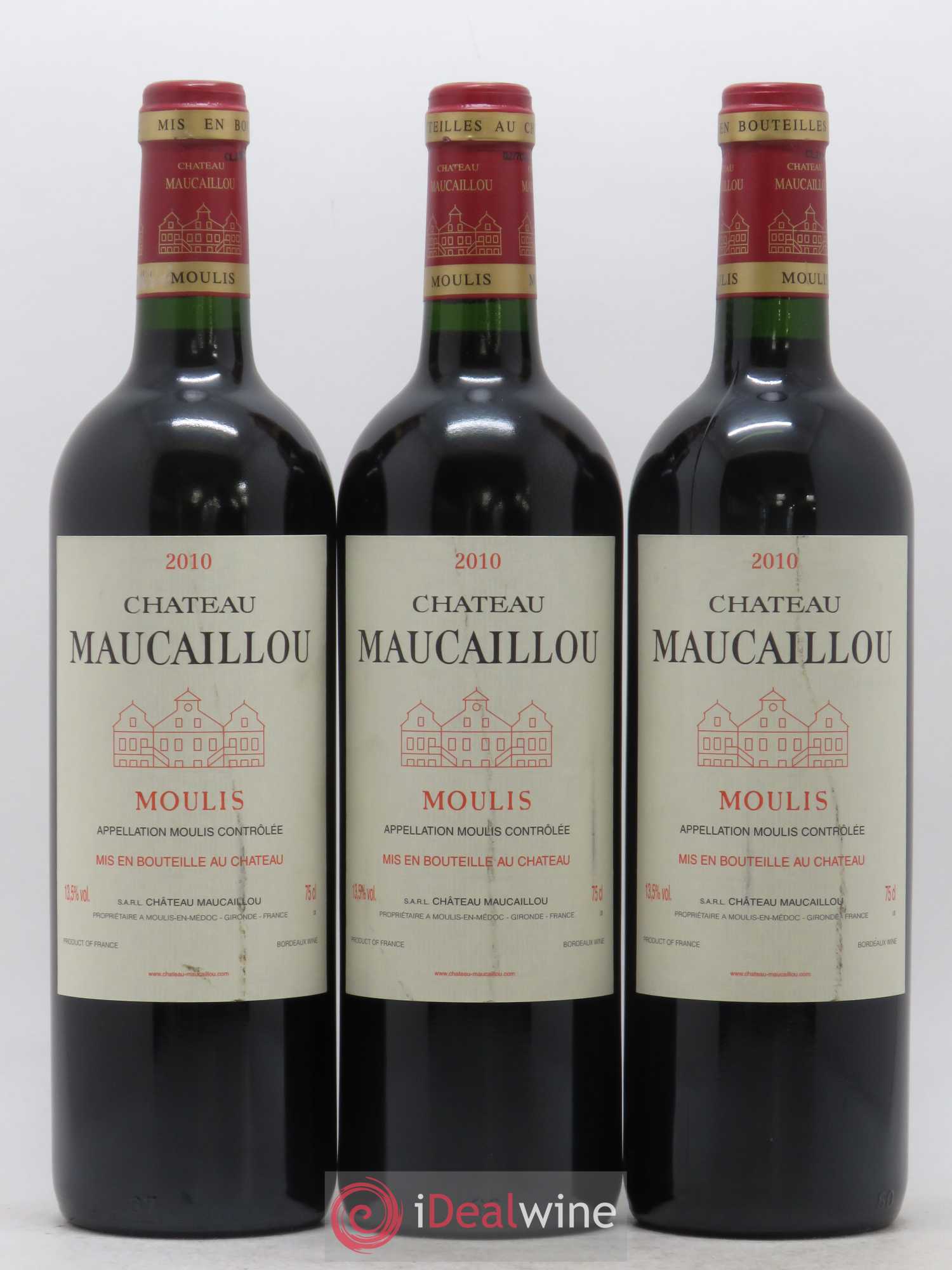 Château Maucaillou 2010 - Lot de 12 bouteilles - 1