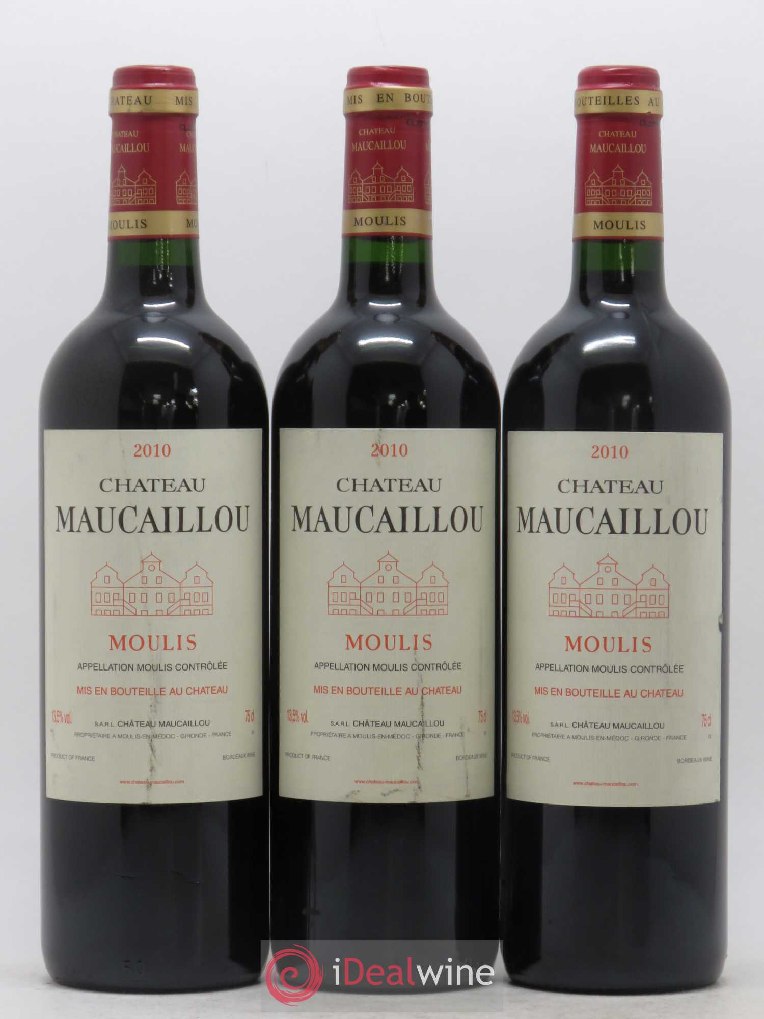 Château Maucaillou 2010 - Lot de 12 bouteilles - 2
