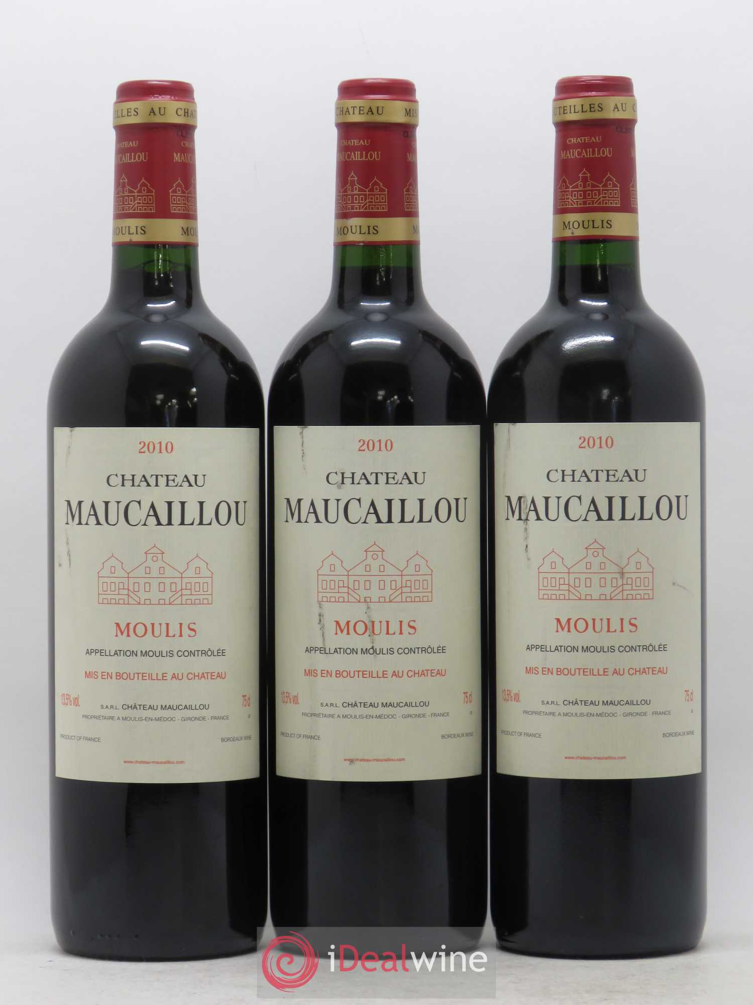 Château Maucaillou 2010 - Lot de 6 bouteilles - 1