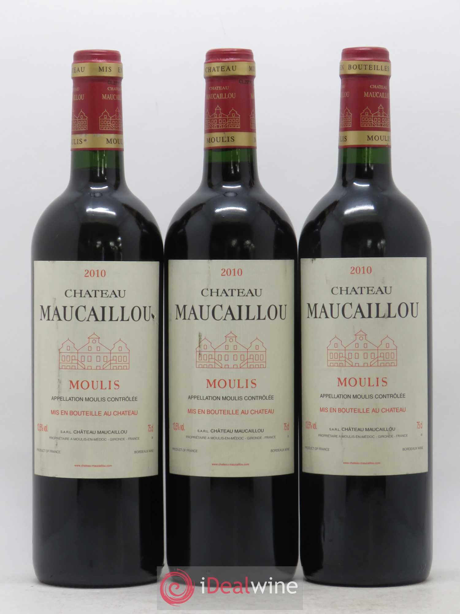 Château Maucaillou 2010 - Lot de 6 bouteilles - 1