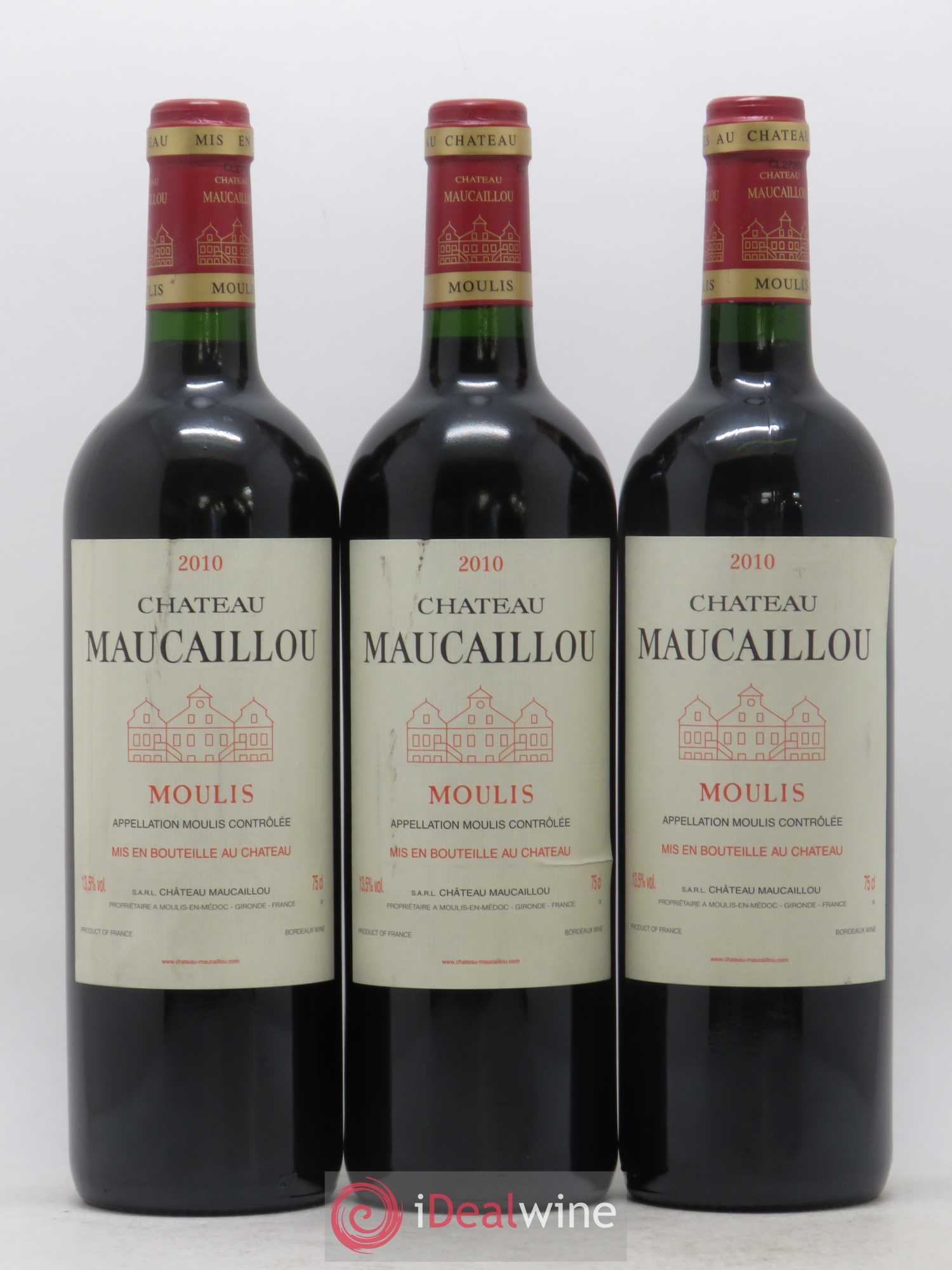 Château Maucaillou 2010 - Lot de 6 bouteilles - 2