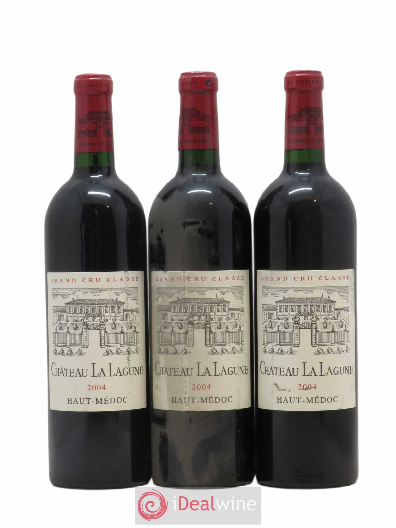 Château la Lagune 3ème Grand Cru Classé 2004 - Lot de 3 bouteilles - 0