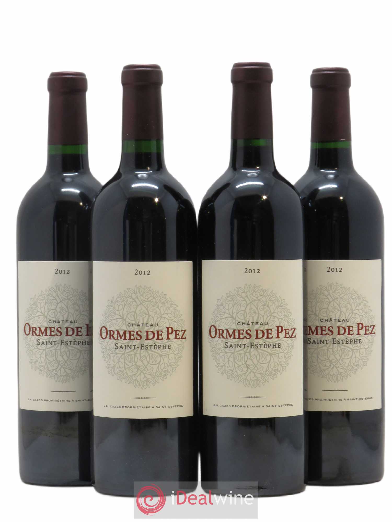 Château les Ormes de Pez 2012 - Lot de 4 bouteilles - 0