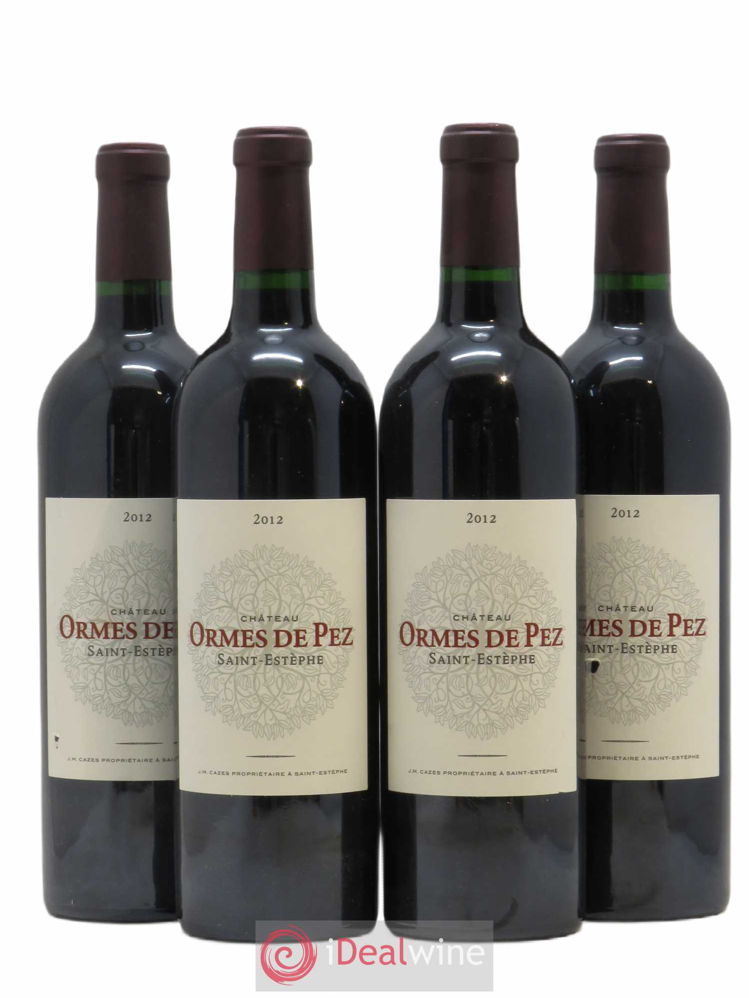 Château les Ormes de Pez 2012 - Lot de 4 bouteilles - 0