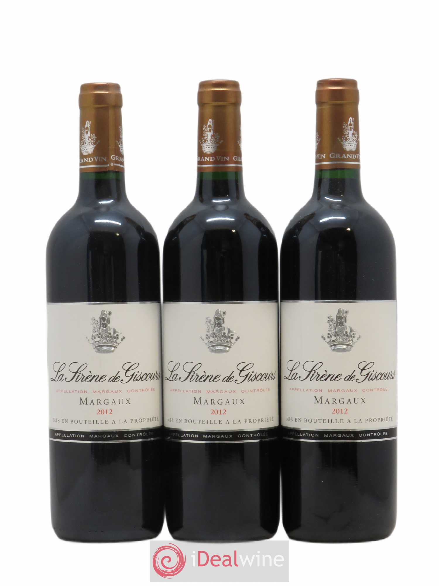 La Sirène de Giscours 2012 - Lot de 3 bouteilles - 0