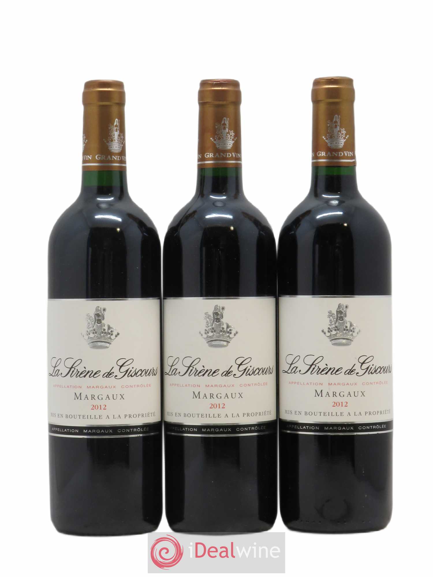 La Sirène de Giscours 2012 - Lot de 3 bouteilles - 0