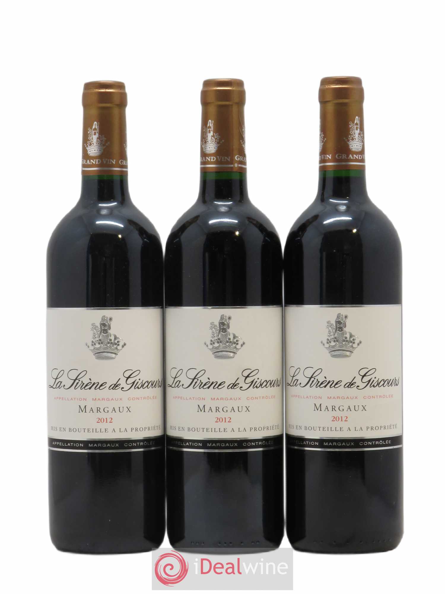 La Sirène de Giscours 2012 - Lot de 3 bouteilles - 0
